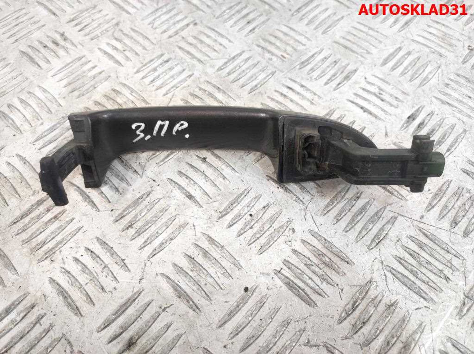 Ручка двери внешняя задняя правая VW Passat B6 3C0839206D, 600 рублей, Дубовое