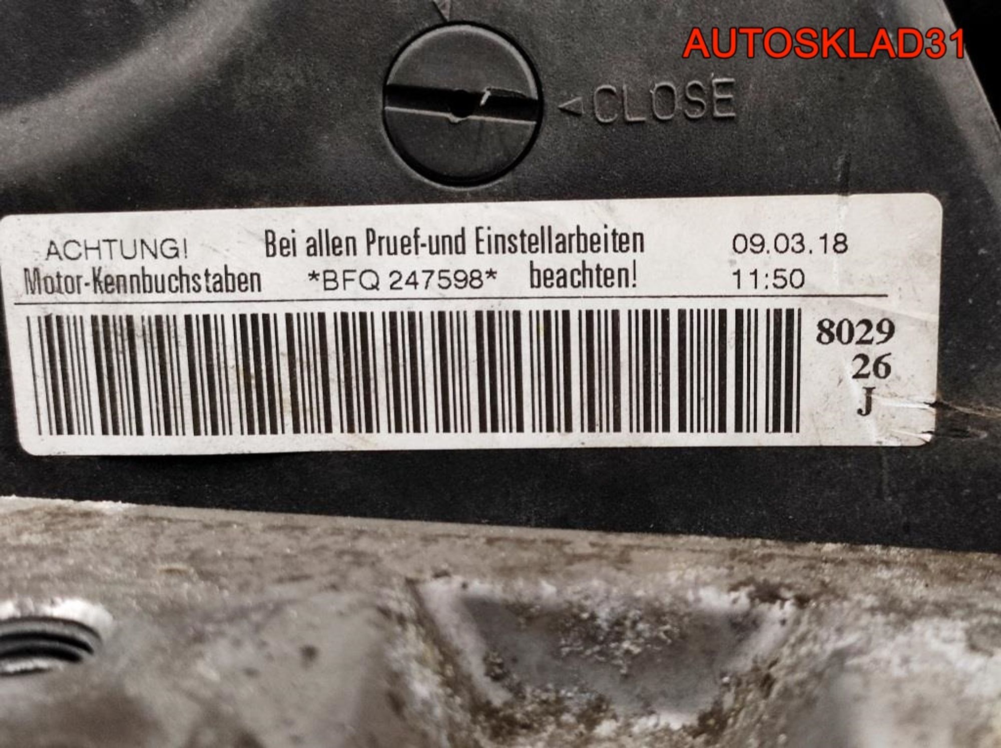 Двигатель BFQ Volkswagen Golf 4 1,6 Бензин, 55000 рублей, Дубовое