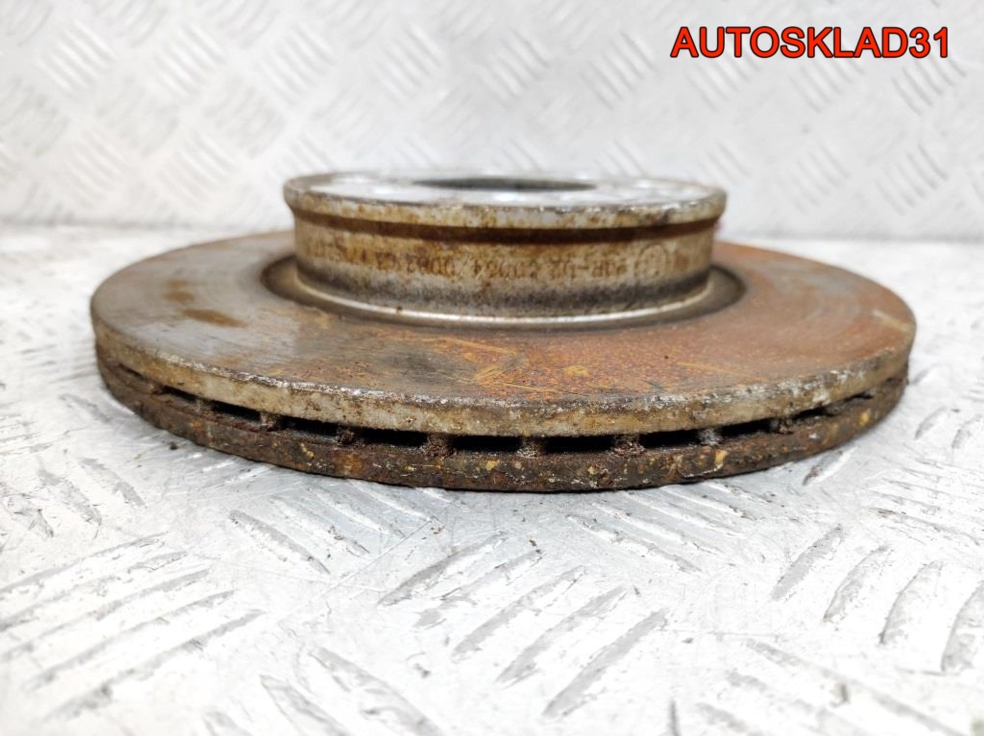 Диск тормозной передний Hyundai Getz 517120U000, 1000 рублей, Дубовое