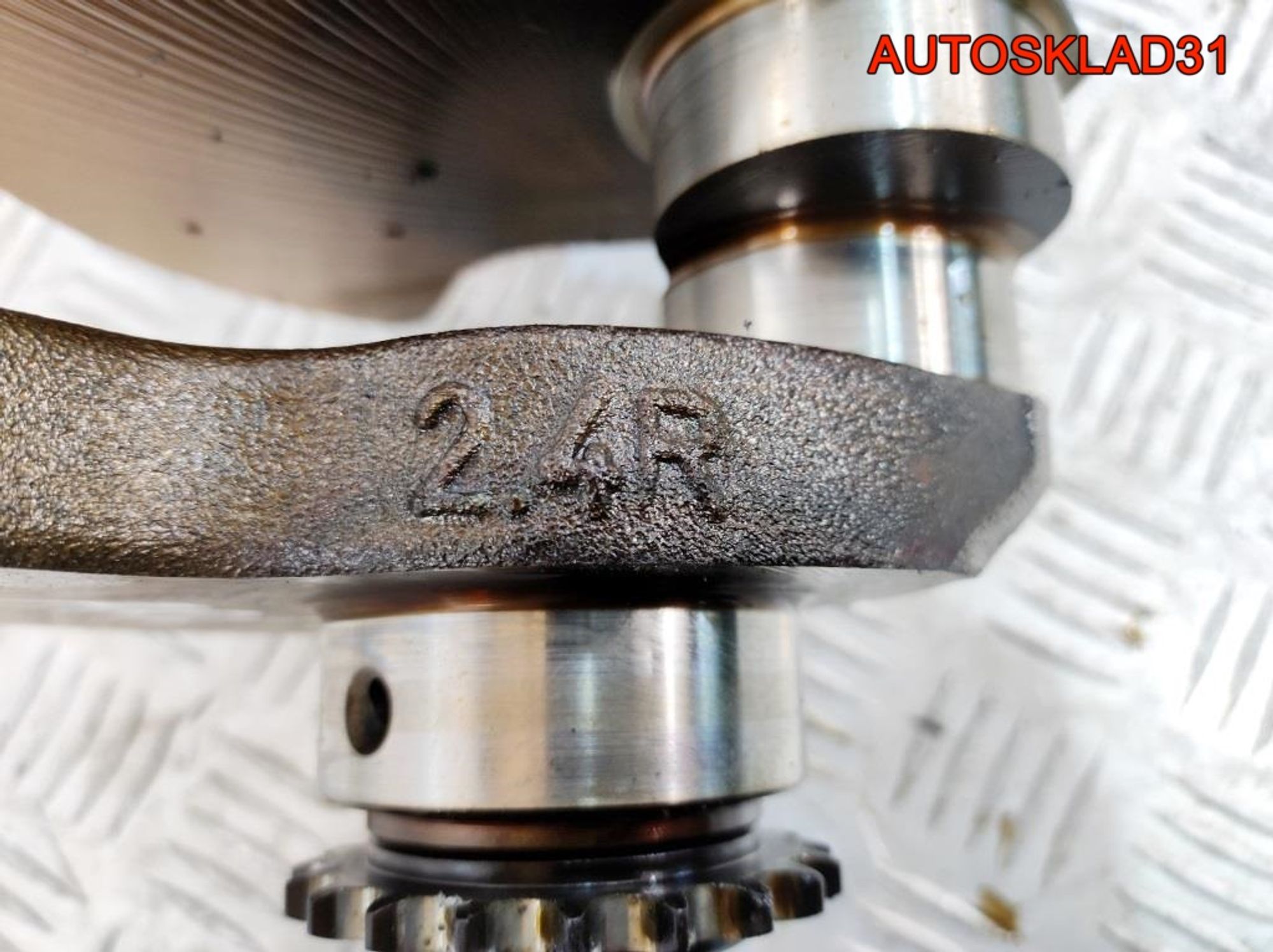 Коленвал Audi A6 C5 2,4 ARJ Бензин 078105019N, 9000 рублей, Дубовое