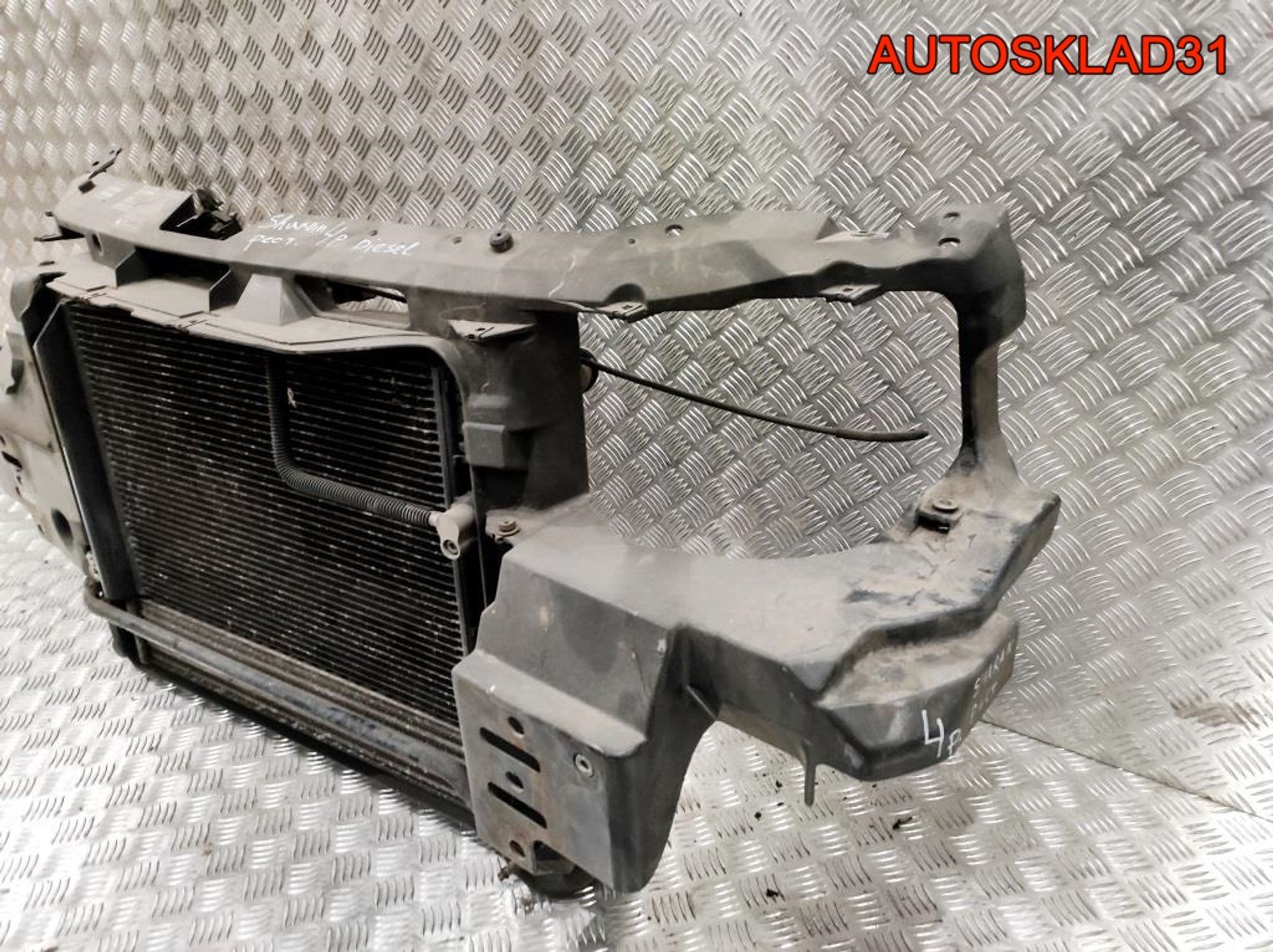 Панель передняя в сборе VW Sharan 1 Рест Дизель 7M3805598S, 10000 рублей, Дубовое