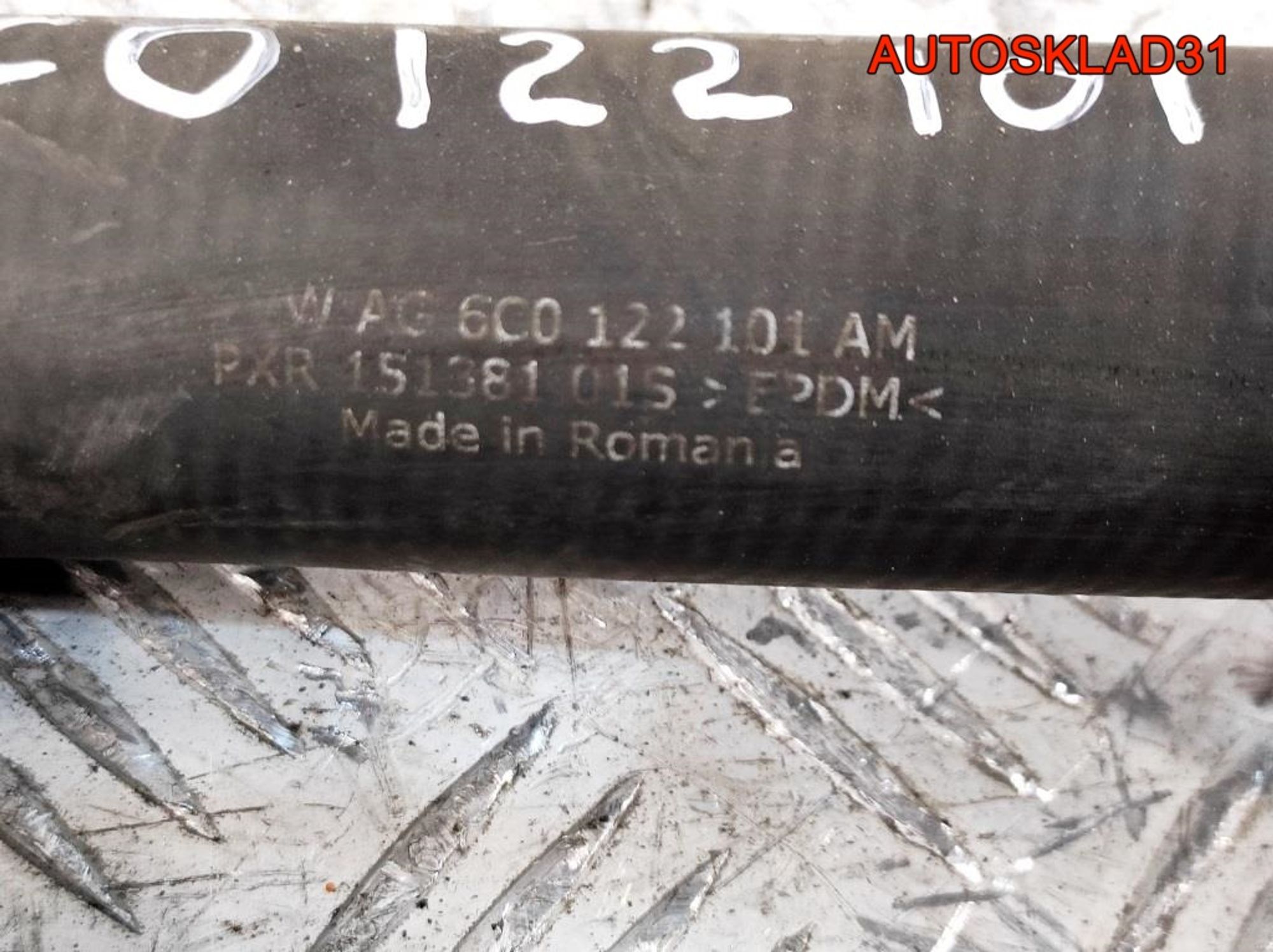 Шланг системы охлаждения Skoda Fabia 2 1,6 Дизель 6C0122101AM, 1500 рублей, Дубовое