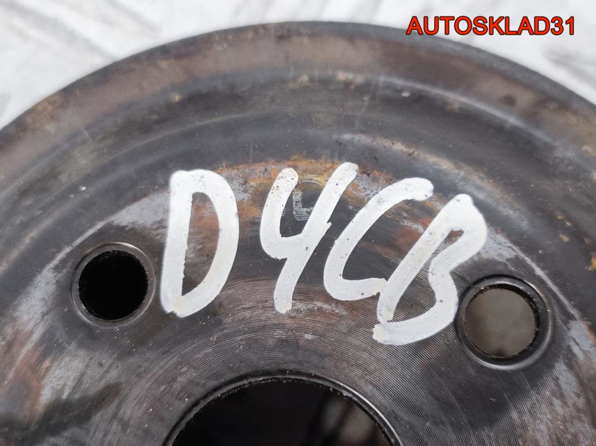 Шкив помпы Hyundai Starex H1 2.5 D4CB 252214A000, 500 рублей, Дубовое