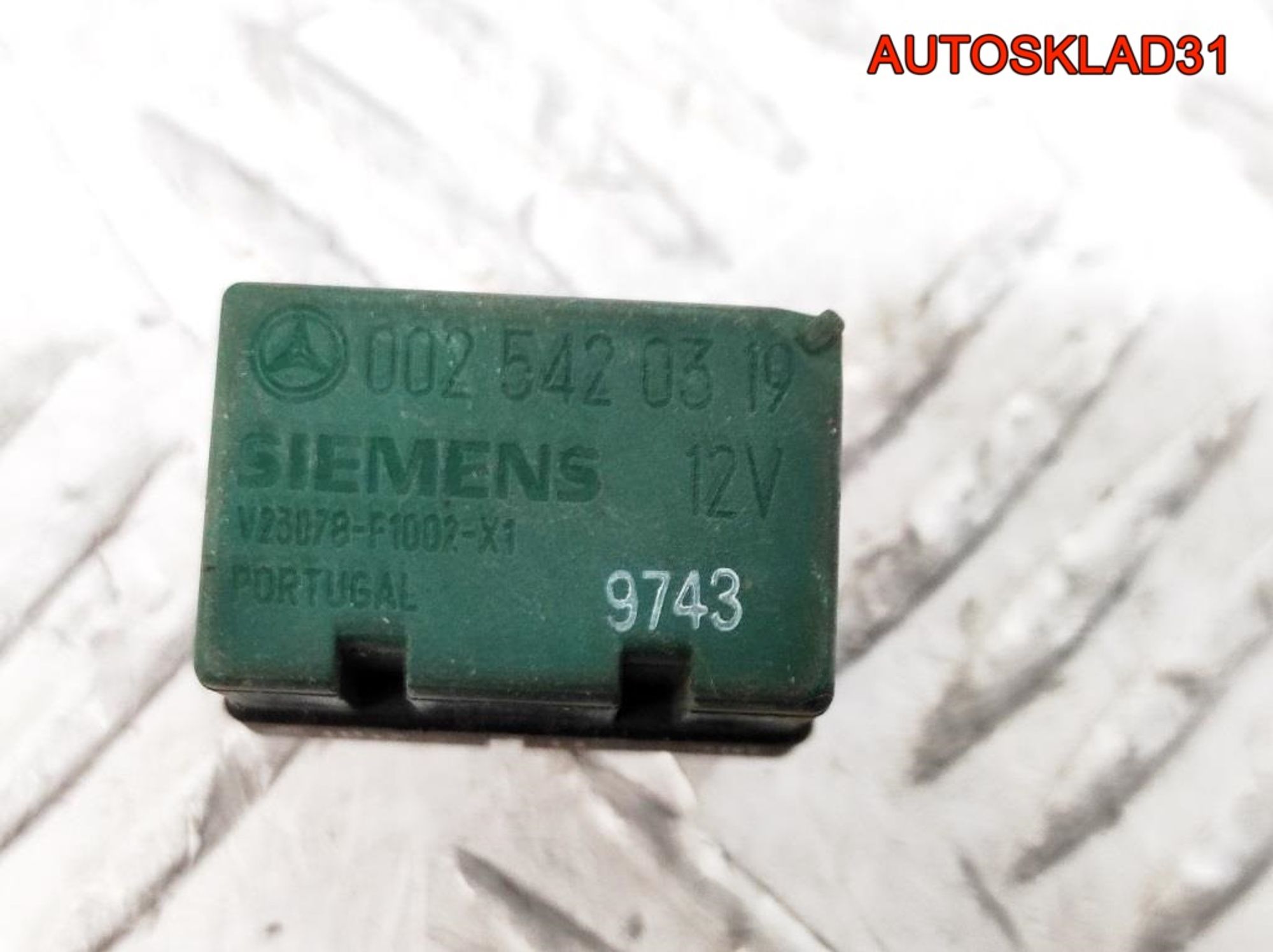 Реле Mercedes Benz W210 A0025420319, 300 рублей, Дубовое