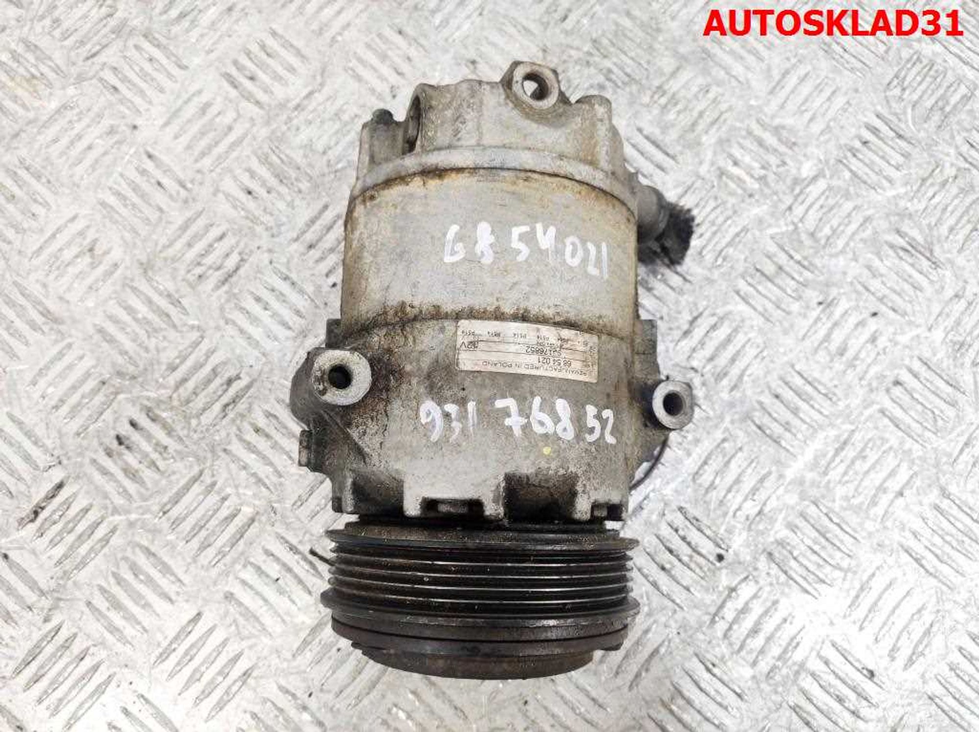 Компрессор кондиционера Opel Agila A 1,2 Z12XE Бензин 6854021, 3000 рублей, Дубовое