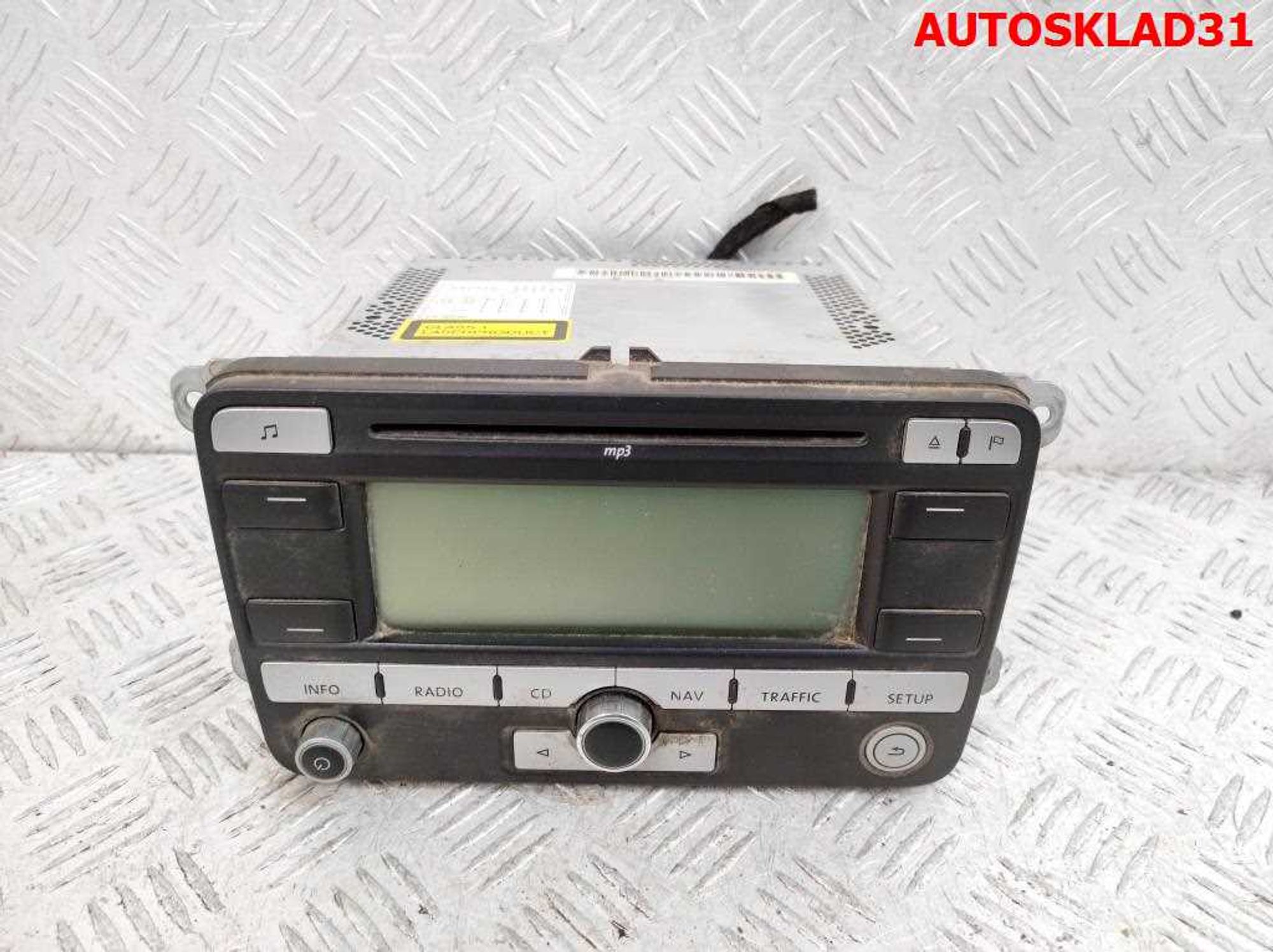 Магнитола Volkswagen Passat B6 1K0035191D, 1000 рублей, Дубовое