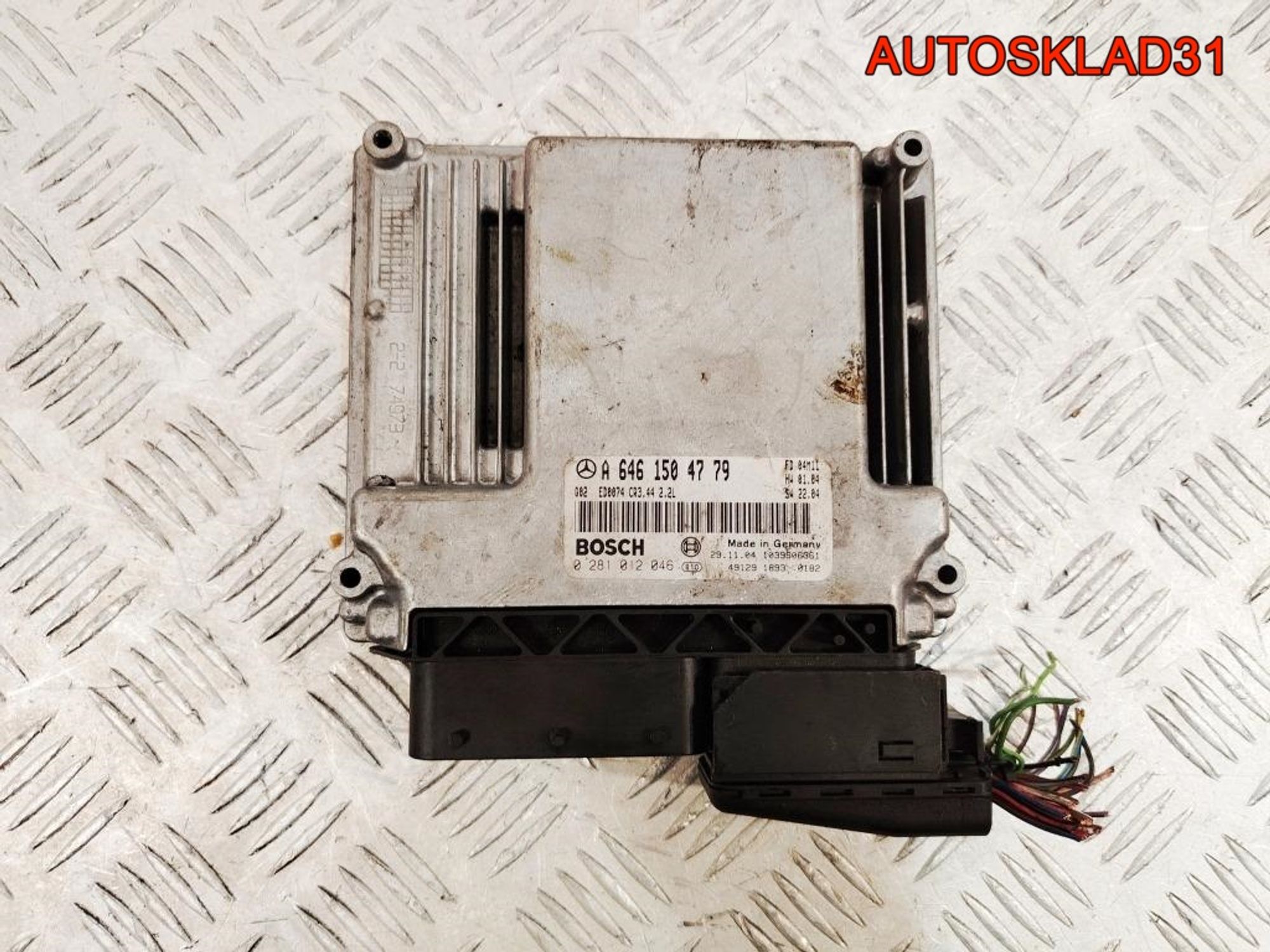 Блок ЭБУ Mercedes Benz W203 2,2 OM646 A6461504779, 5000 рублей, Дубовое
