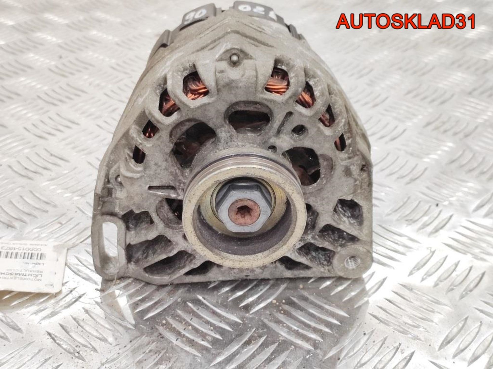 Генератор 75A Renault Clio 2 8200064344 (Р), 6500 рублей, Дубовое