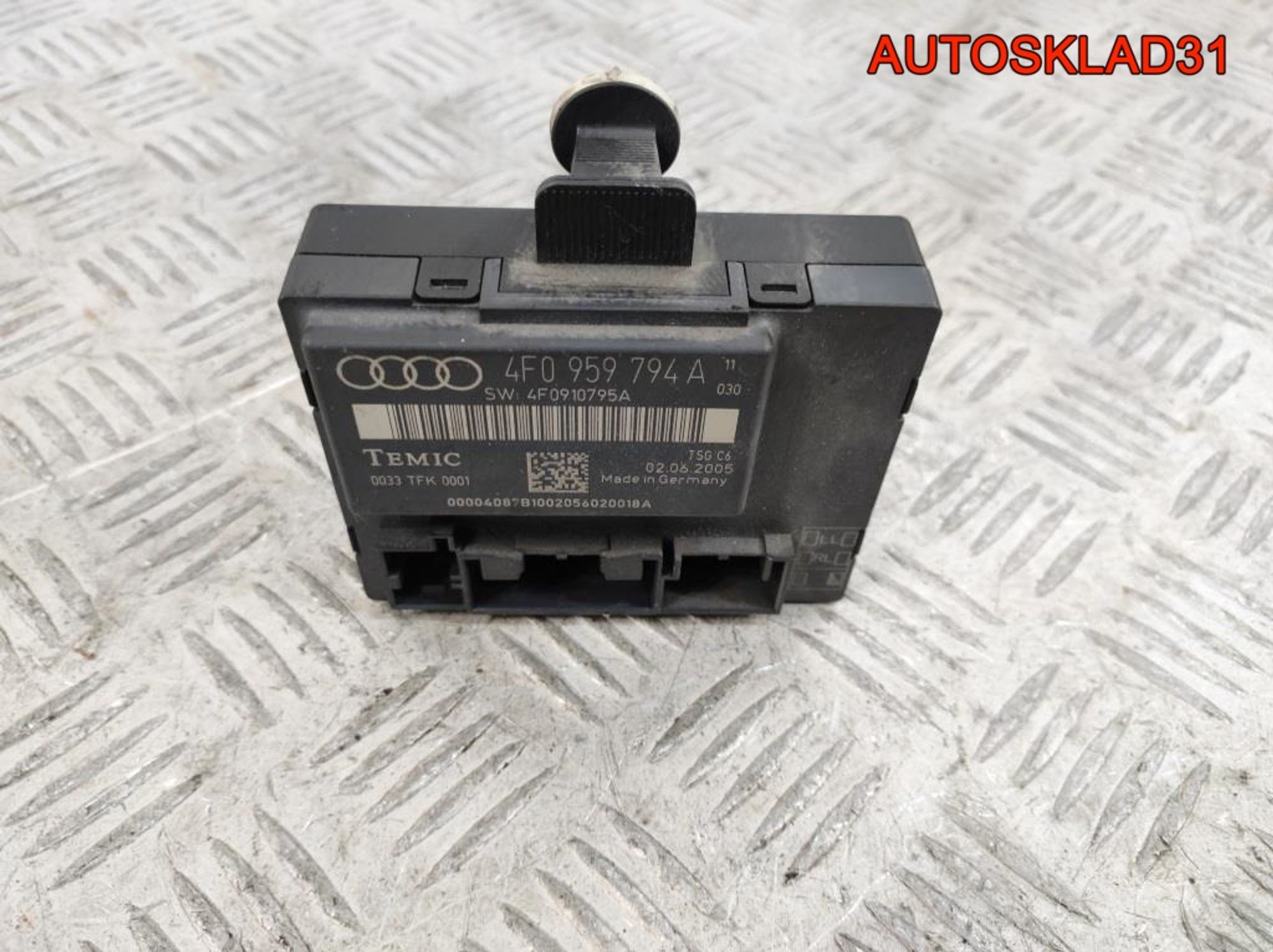 Блок комфорта з/п двери Audi A6 C6 4F0959794A, 600 рублей, Дубовое