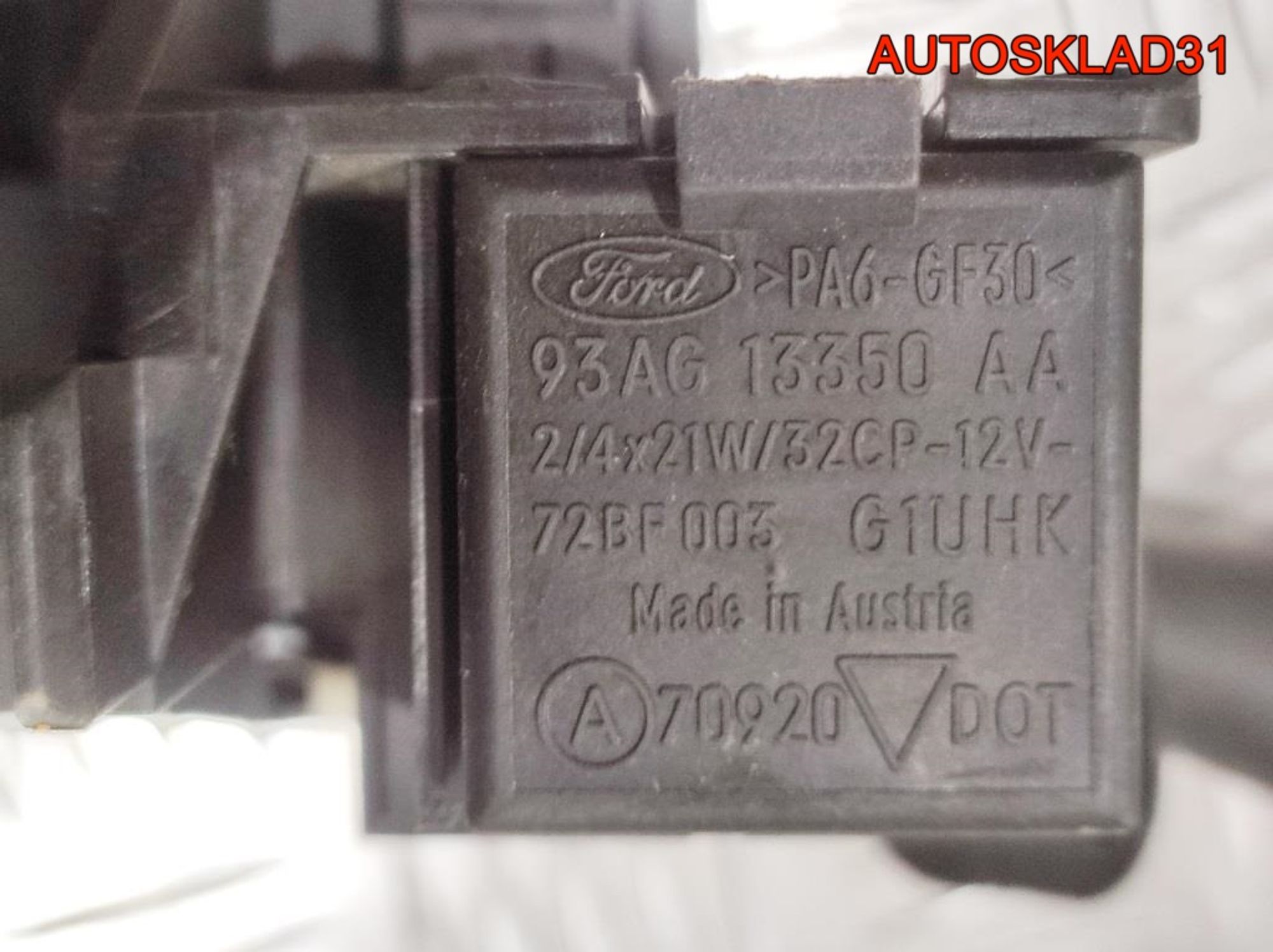 Переключатель подрулевой в сборе Ford Fiesta 4 93FG13335B1A, 1000 рублей, Дубовое