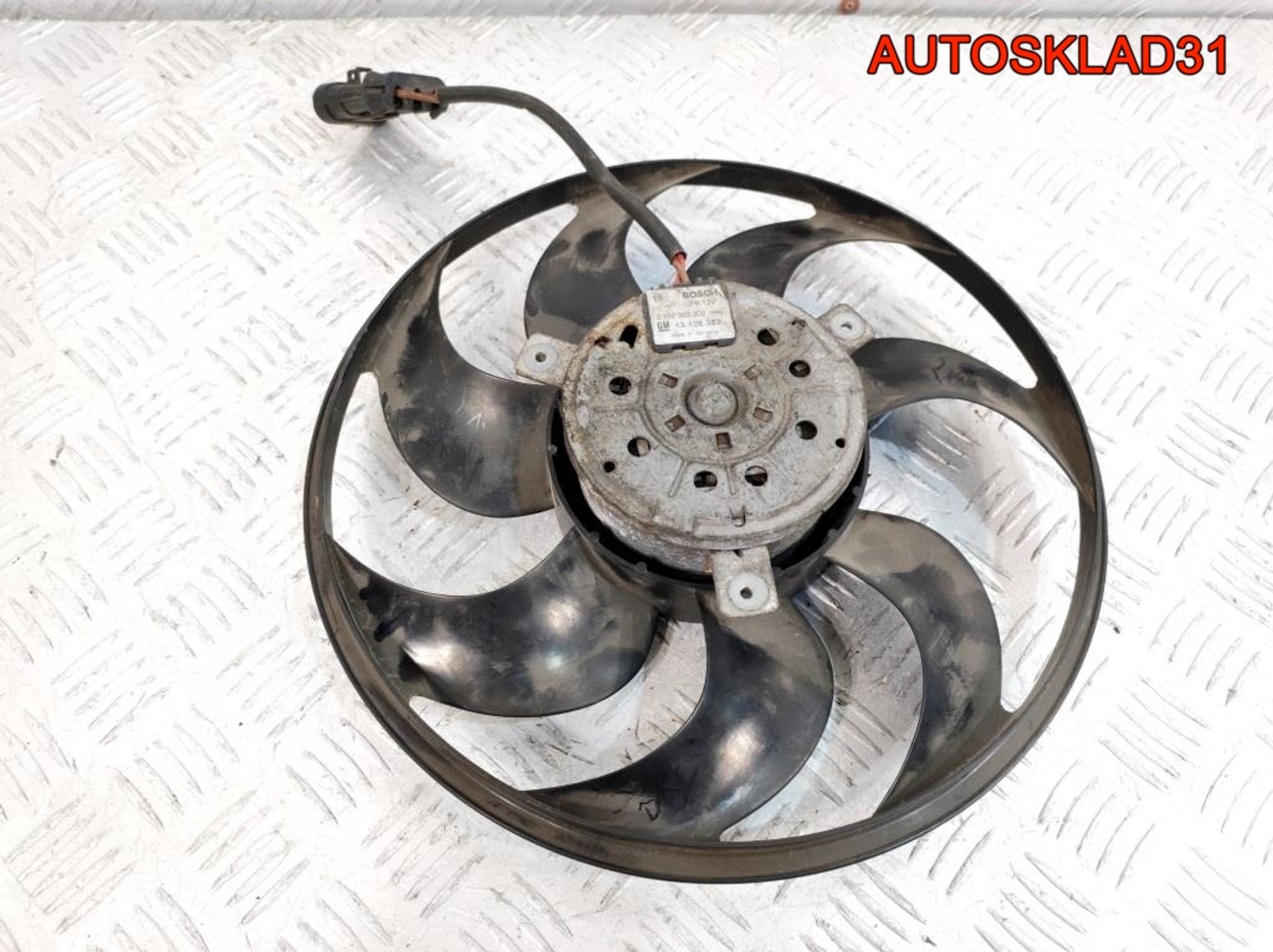 Вентилятор радиатора Opel Astra H 1,8 Z18XE 13126382, 2000 рублей, Дубовое