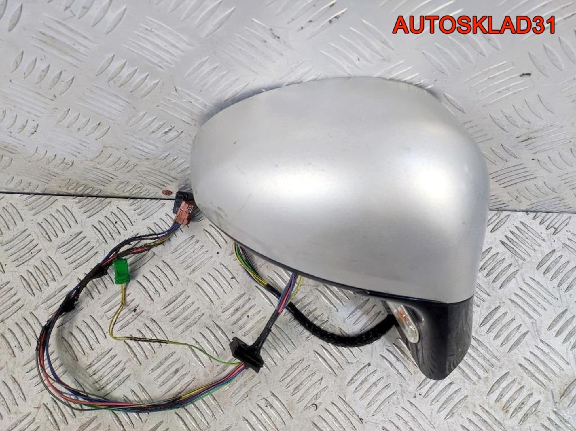 Зеркало левое 10 контактов Citroen C4 96467116, 4900 рублей, Дубовое