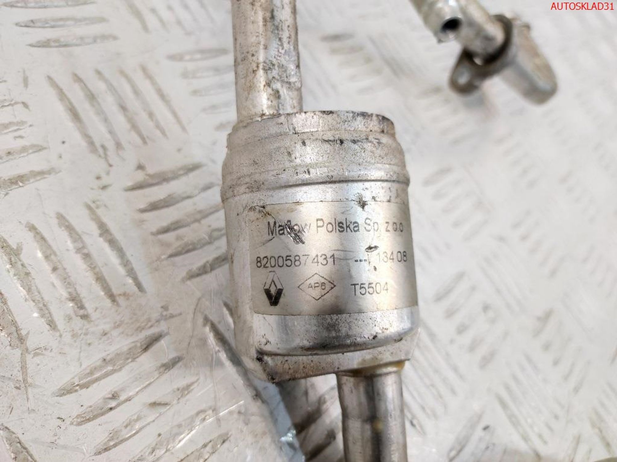 Трубка кондиционера Renault Logan 1.6 Бензин 8200587431, 1500 рублей, Дубовое