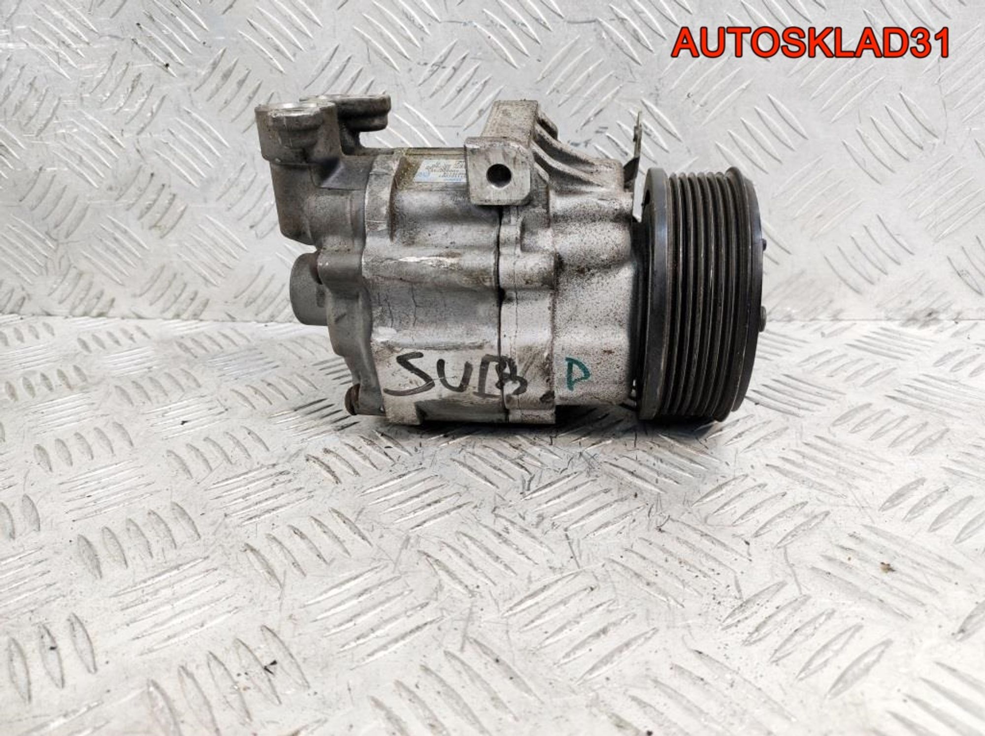 Компрессор кондиционера Subaru Forester 73111SC001, 7200 рублей, Дубовое