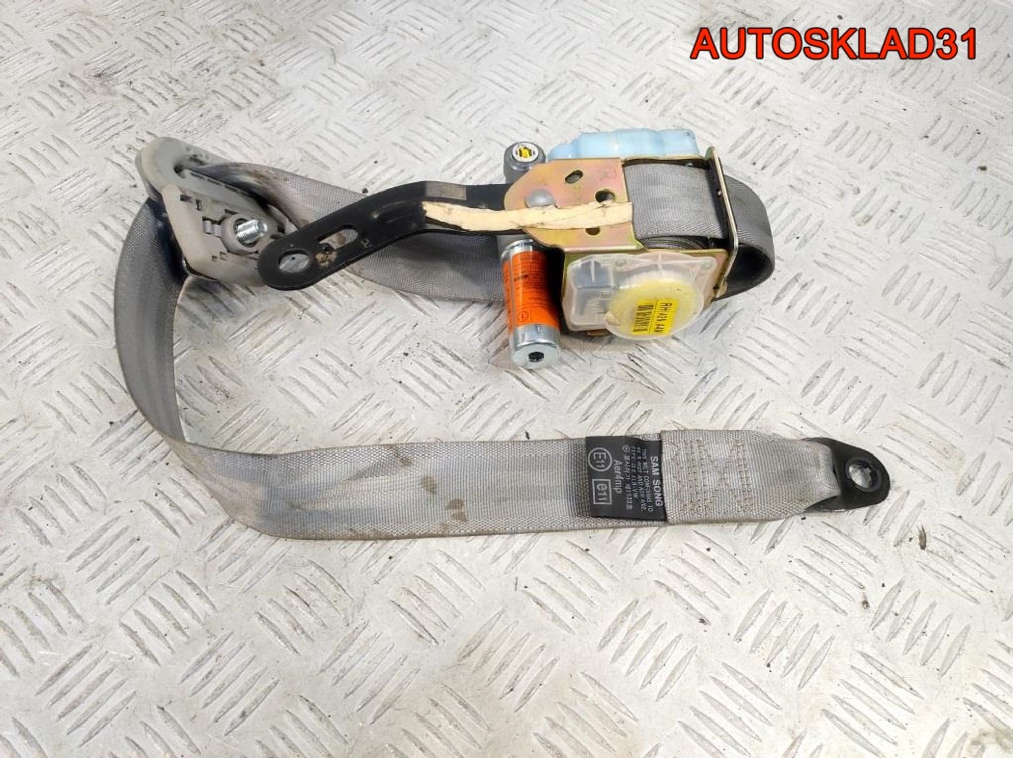 Ремень безопасности передний правый Kia Rio 2, 2900 рублей, Дубовое