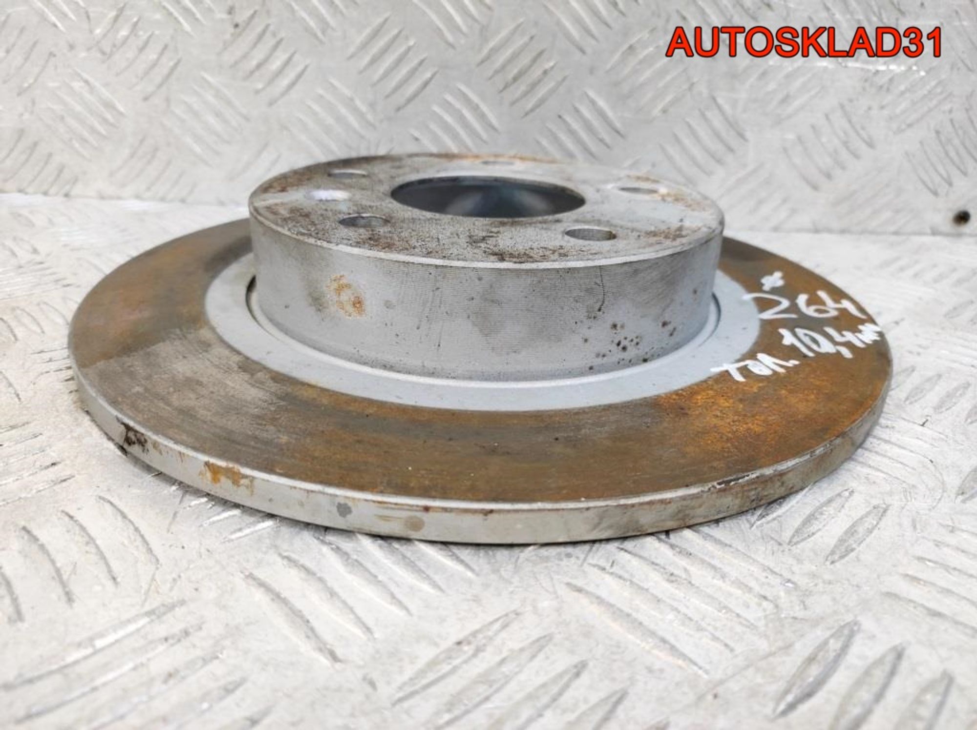 Диск тормозной задний Комплект Opel Zafira B, 3300 рублей, Дубовое