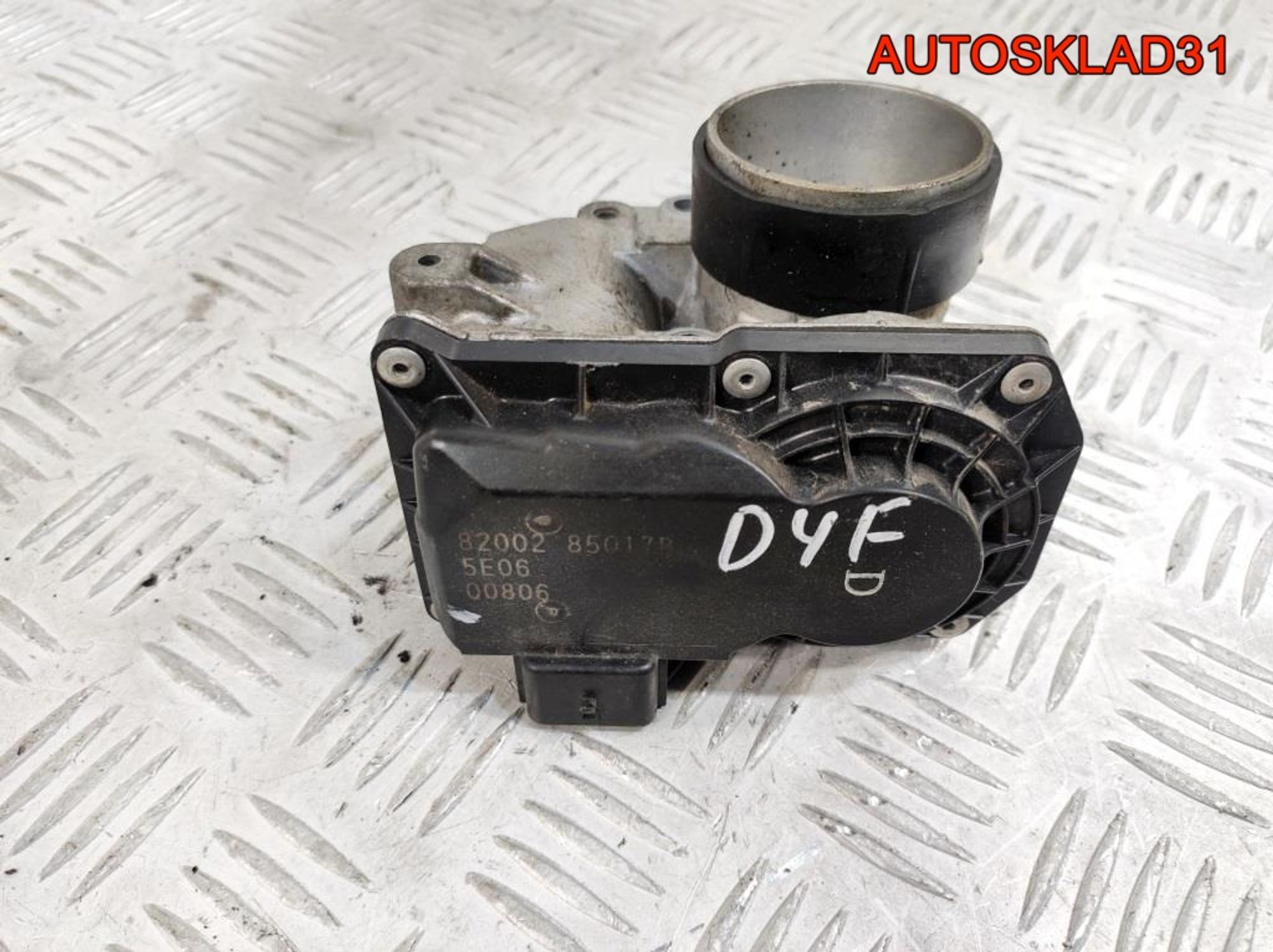 Заслонка дроссельная Renault Clio 3 1,2 D4F 722 8200285017, 2300 рублей, Дубовое