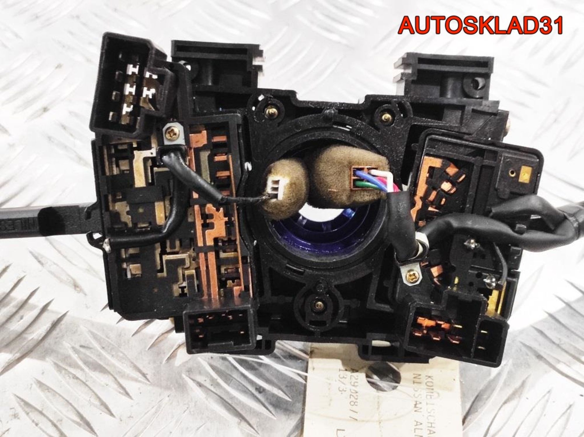 Переключатель подрулевой в сборе Nissan Almera N15 255401N060, 2000 рублей, Дубовое