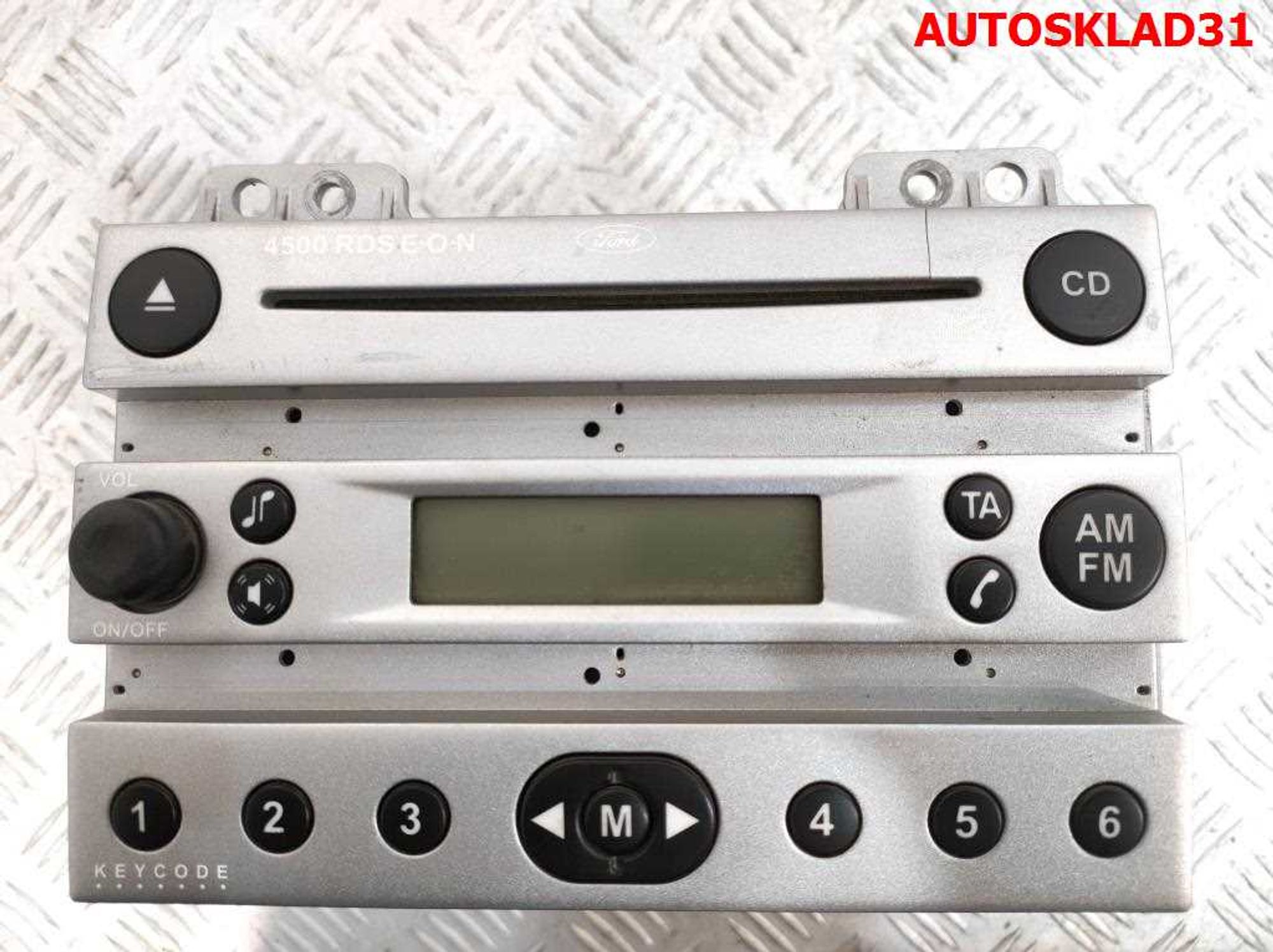 Магнитола Ford Fusion 4S6118C815ABUABP, 1000 рублей, Дубовое