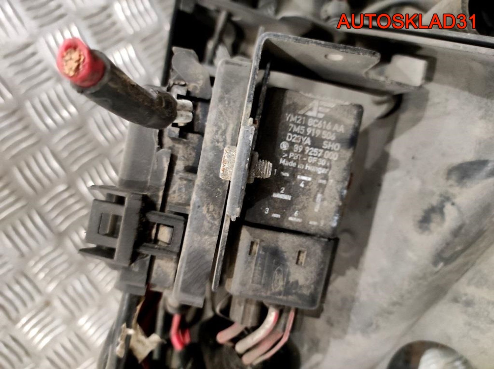 Панель передняя в сборе VW Sharan 1 Рест Дизель 7M3805598R, 17000 рублей, Дубовое