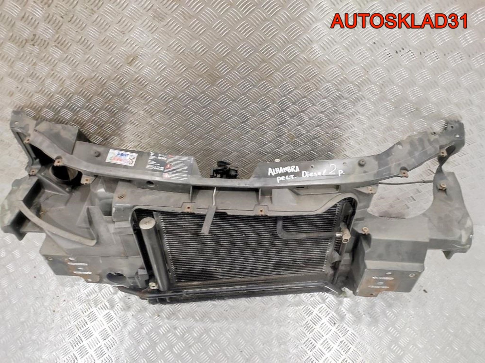 Панель передняя в сборе Seat Alhambra 1 Рест Дизель, 17000 рублей, Дубовое