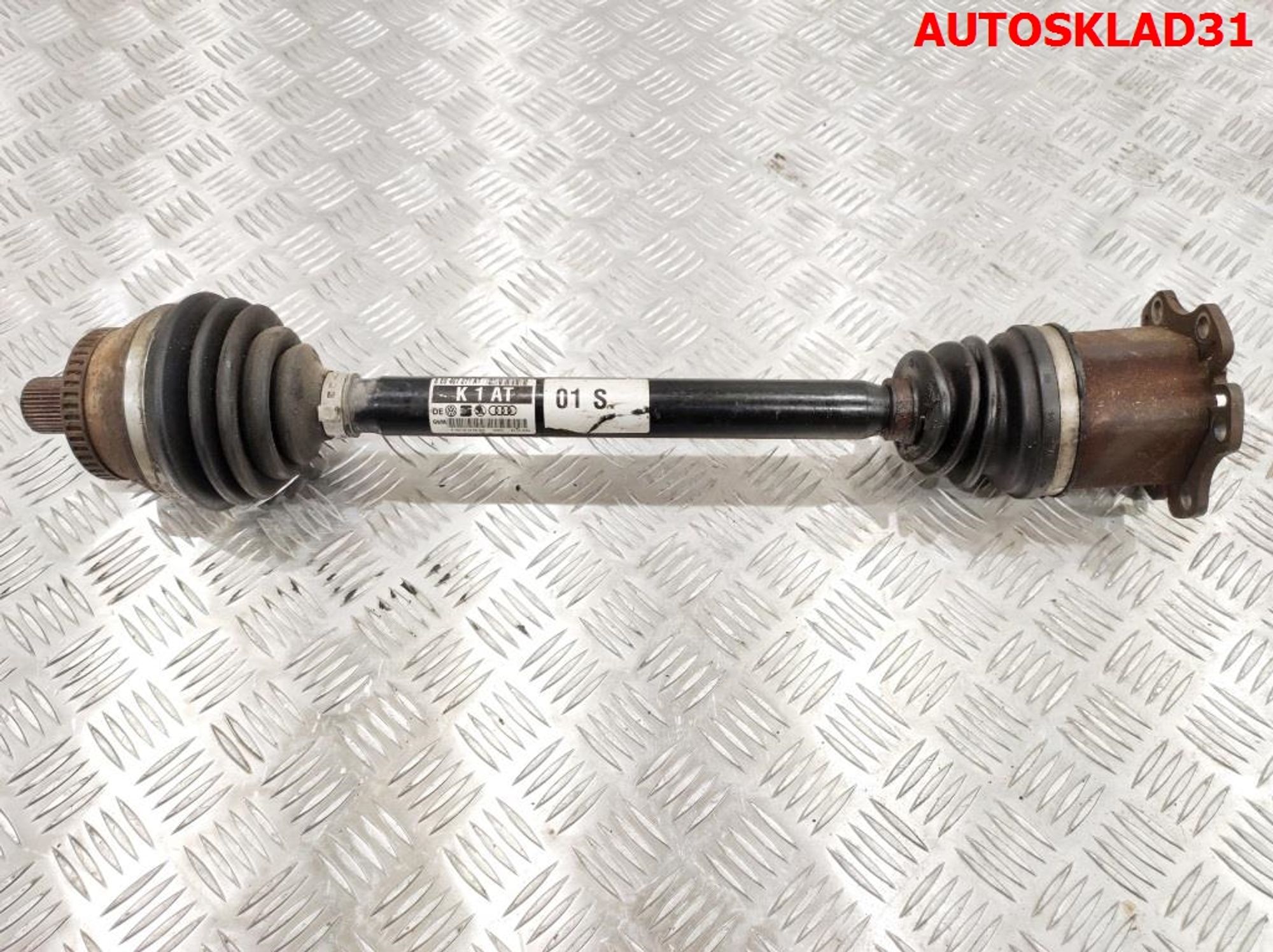Полуось передняя левая Audi A4 B6 1,9 AVF Дизель МКПП 8E0407271AT, 6000 рублей, Дубовое