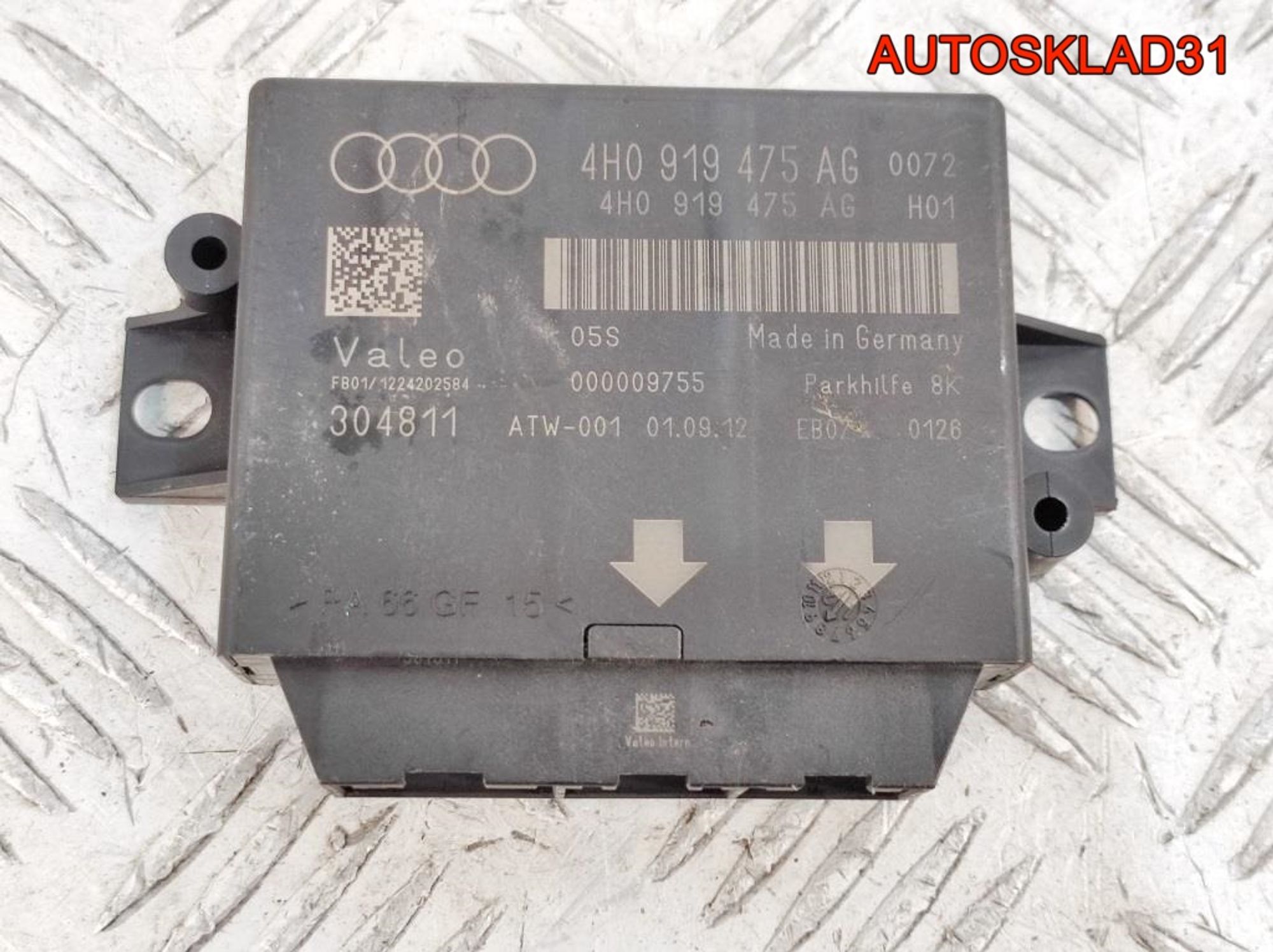 Блок управления парктрониками Audi A6 C7 4G 4H0919475AG, 3000 рублей, Дубовое