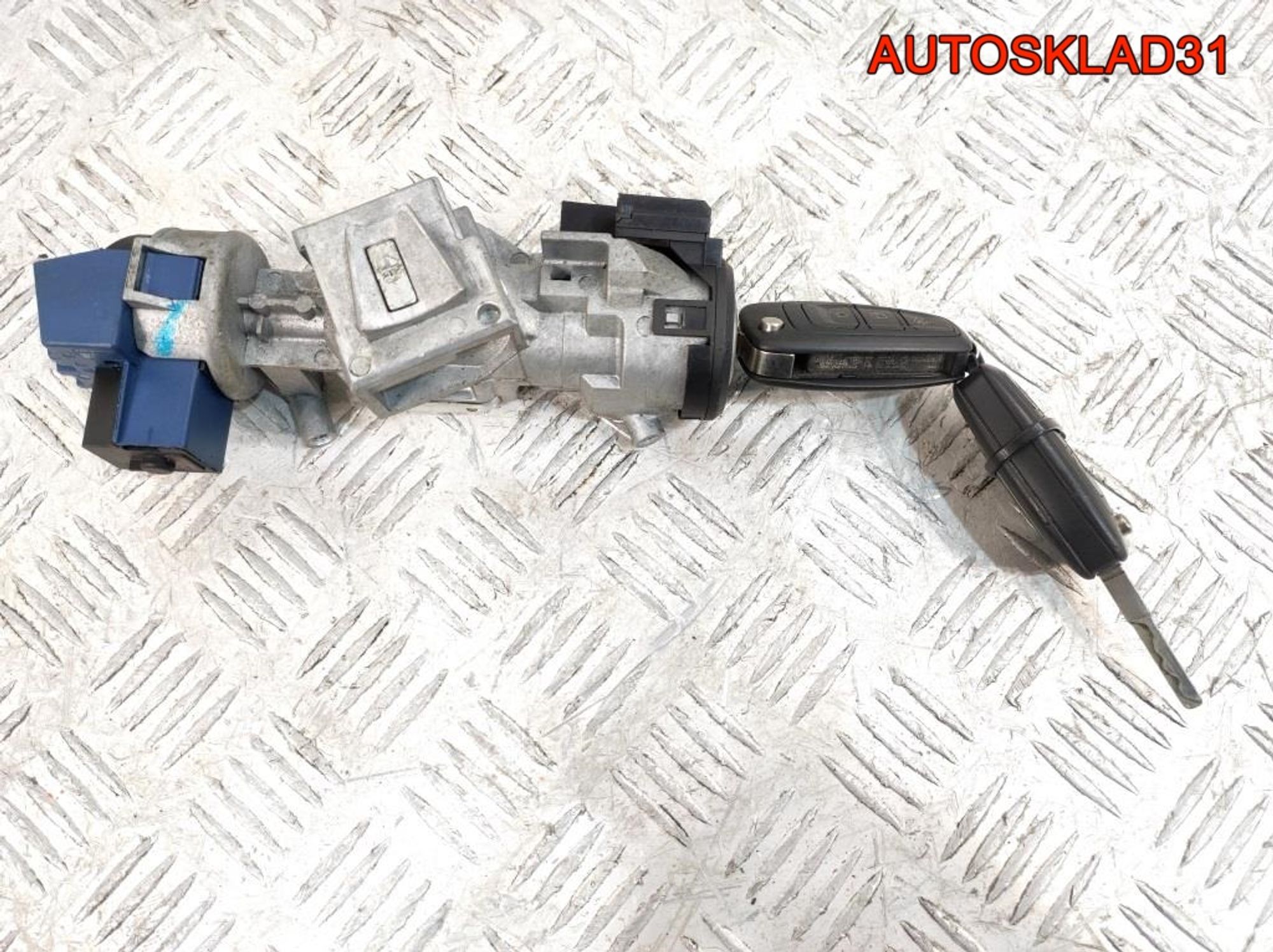 Замок зажигания под АКПП КОМПЛЕКТ Ford Galaxy 2 3M513F880AE, 2500 рублей, Дубовое