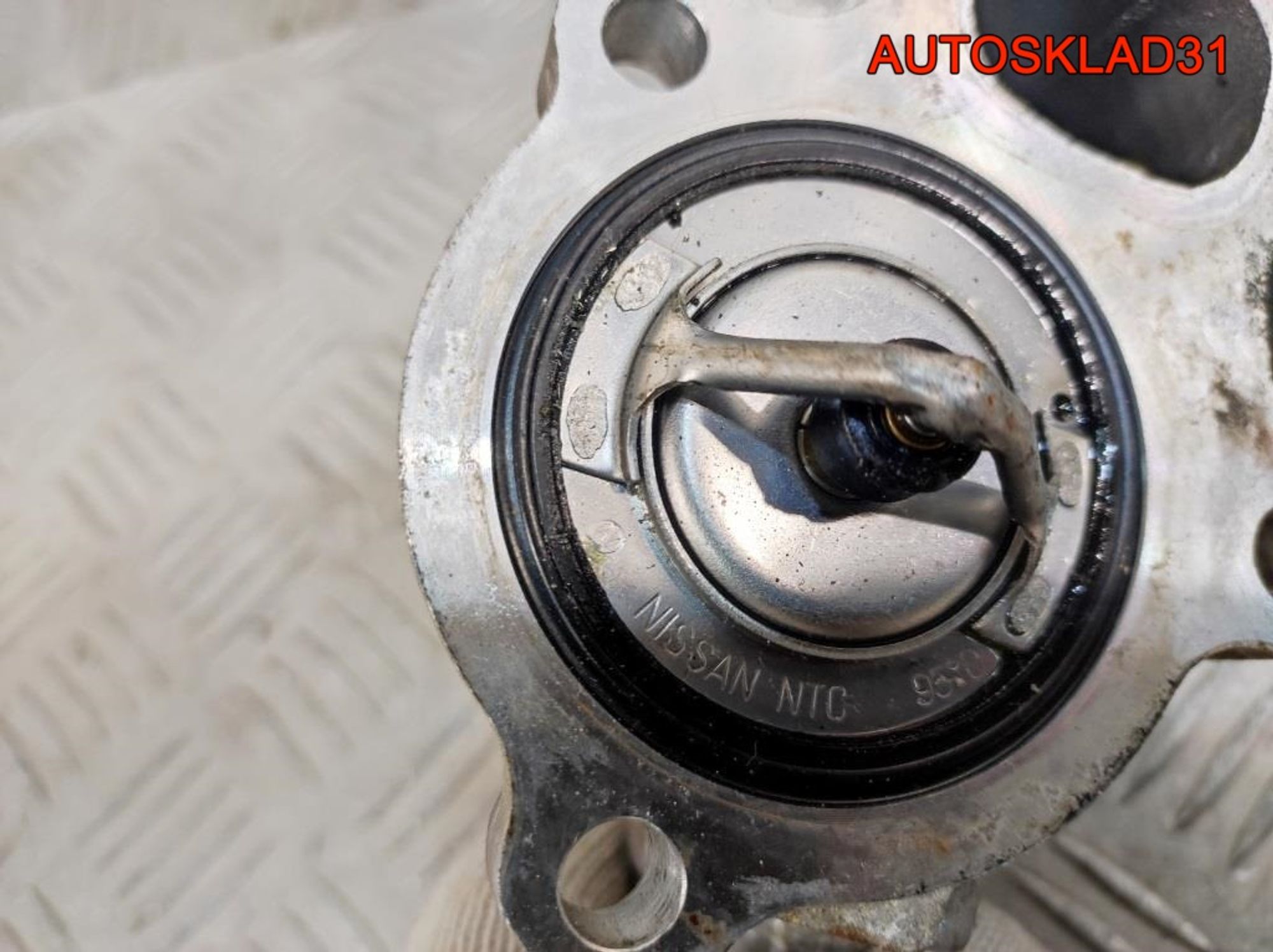 Корпус термостата Nissan Primera P12 2,0 QR20DE, 900 рублей, Дубовое