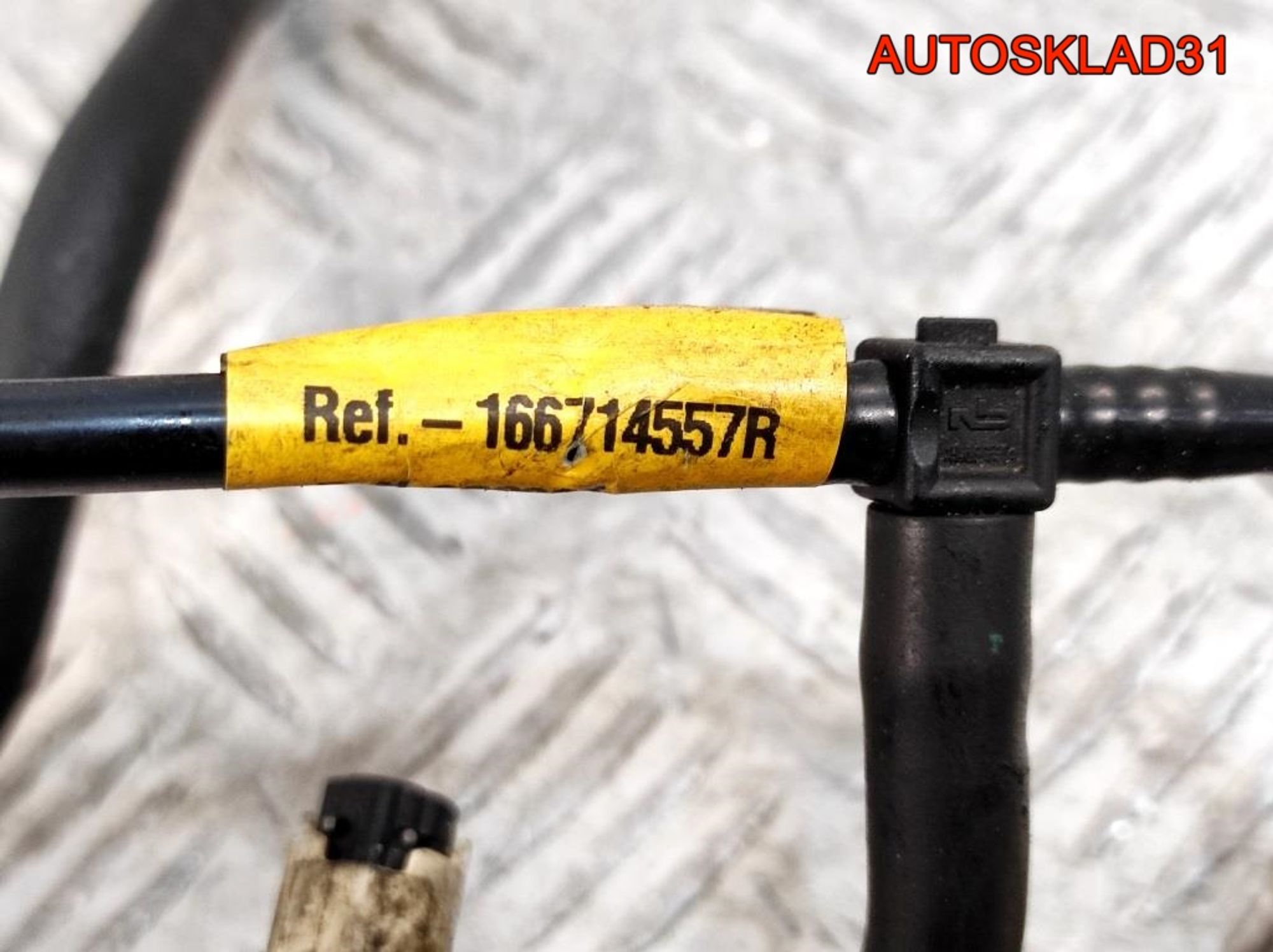 Магистраль обратки Nissan Qashqai 1,5 K9K DCI 166714557R, 3600 рублей, Дубовое