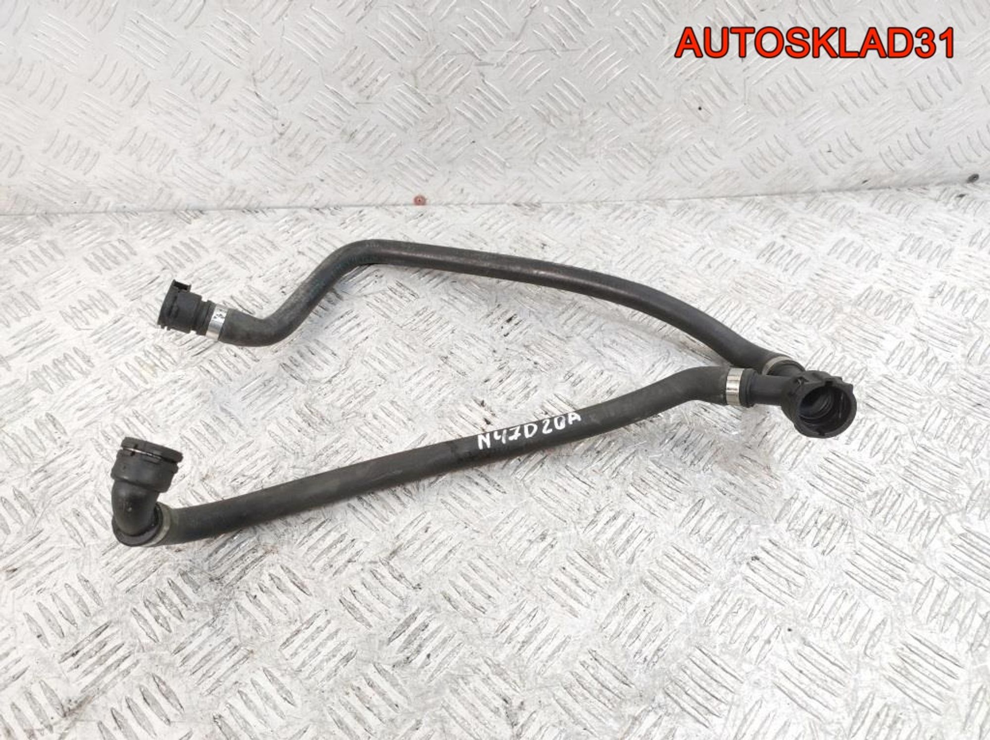 Шланг системы охлаждения BMW E90 2.0 N47D20A 17127799750, 1500 рублей, Дубовое