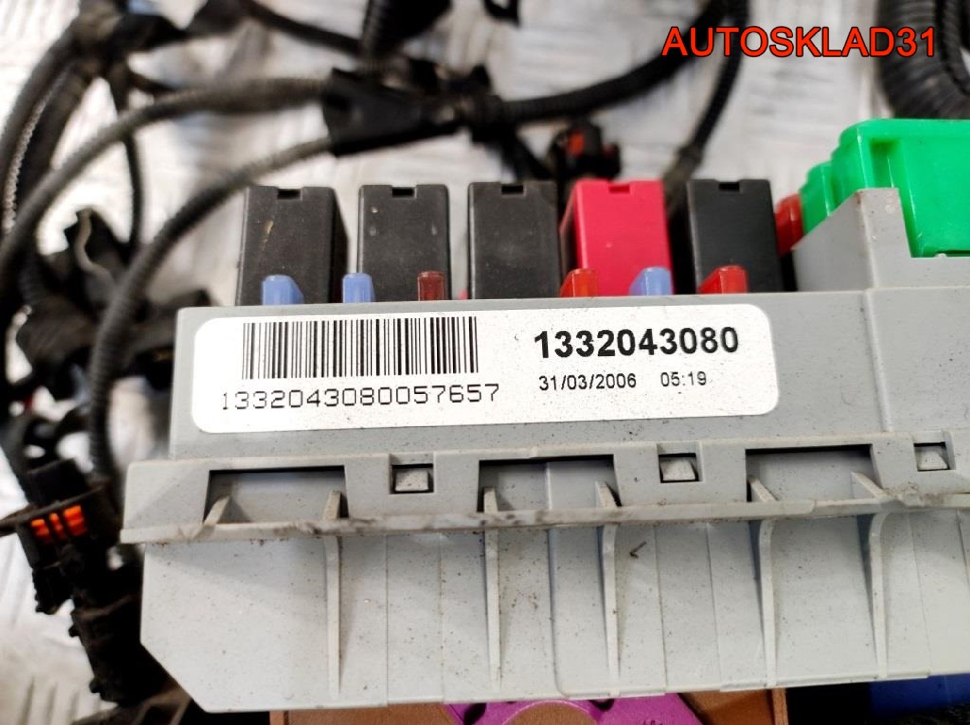 Проводка двигателя Fiat Ducato 2,3 JTD 1332043080, 6500 рублей, Дубовое