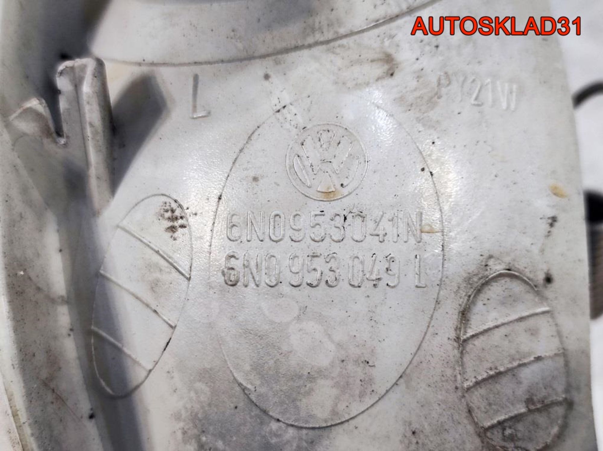 Указатель поворота левый белый VW Polo 6N0953041N, 500 рублей, Дубовое