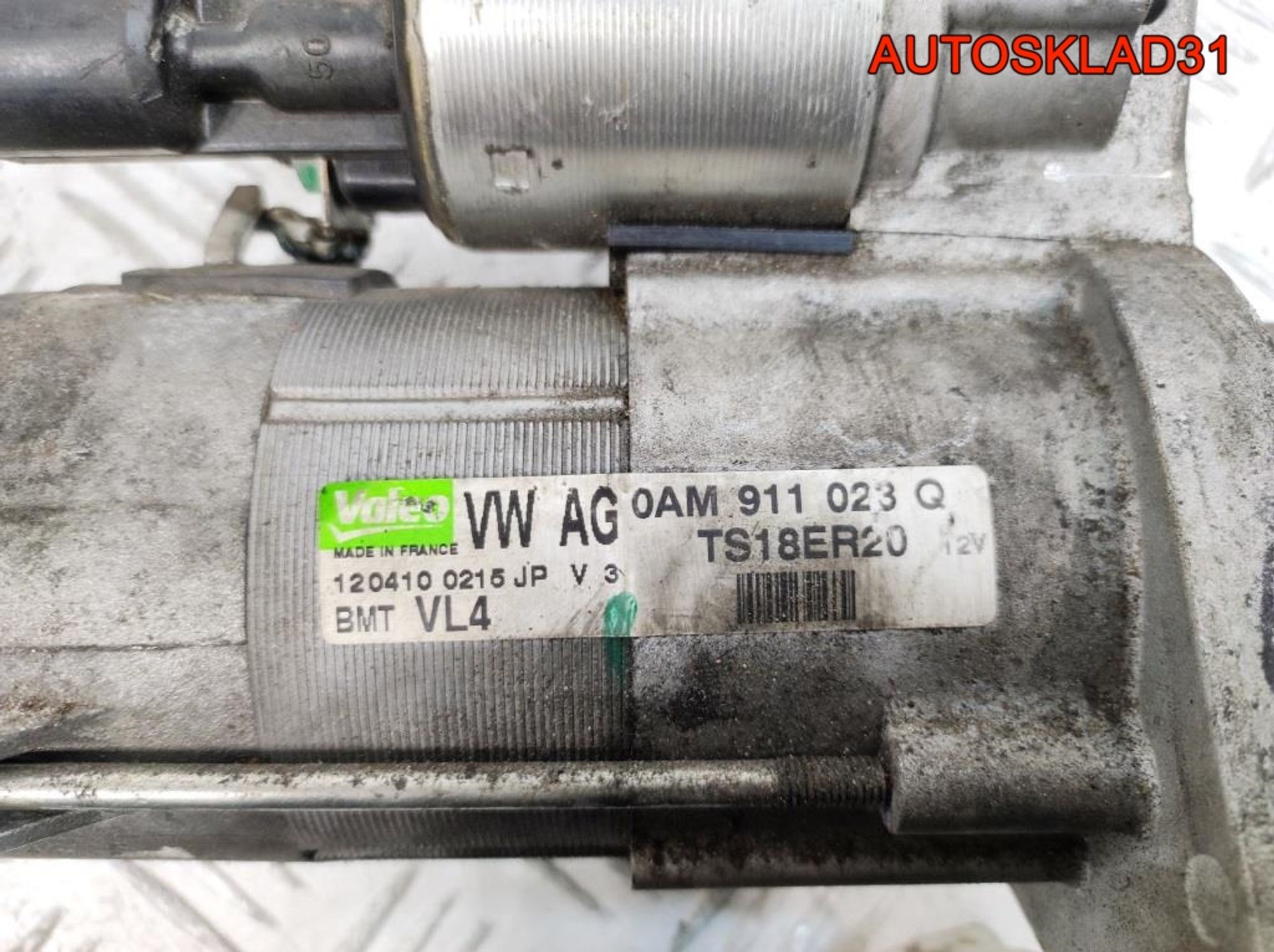 Стартер Skoda Octavia A5 1,9 Дизель 0AM911023Q, 6000 рублей, Дубовое