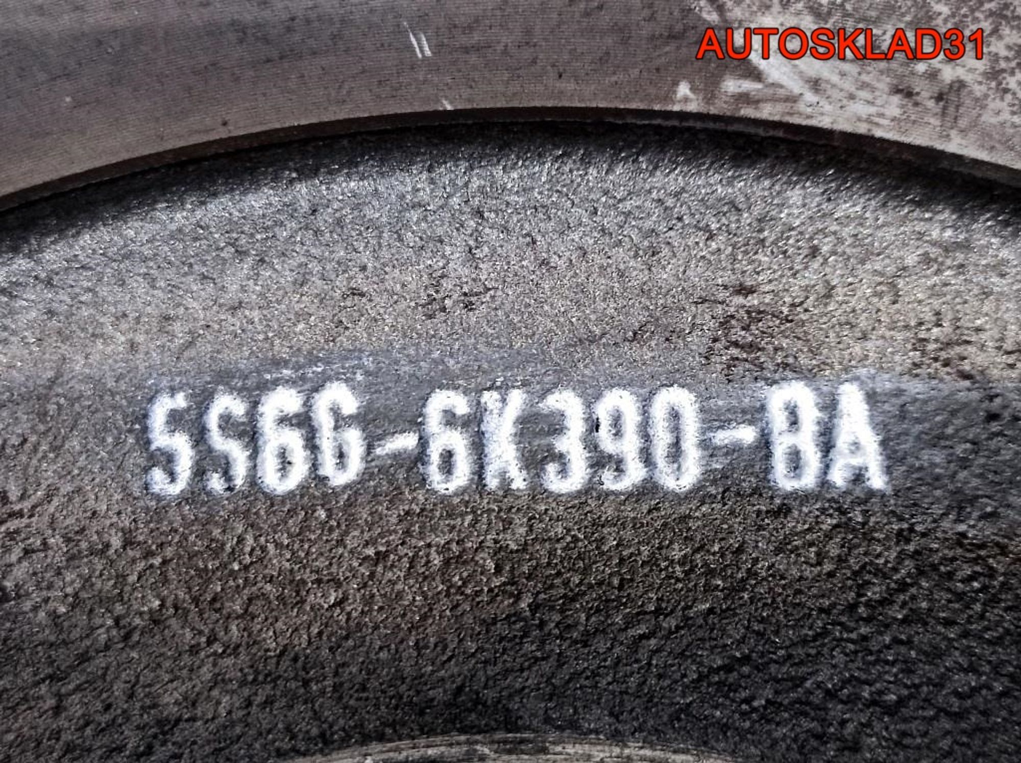 Маховик Ford Focus 2 1,8 QQDB 5S6G6K390BA Бензин, 1400 рублей, Дубовое