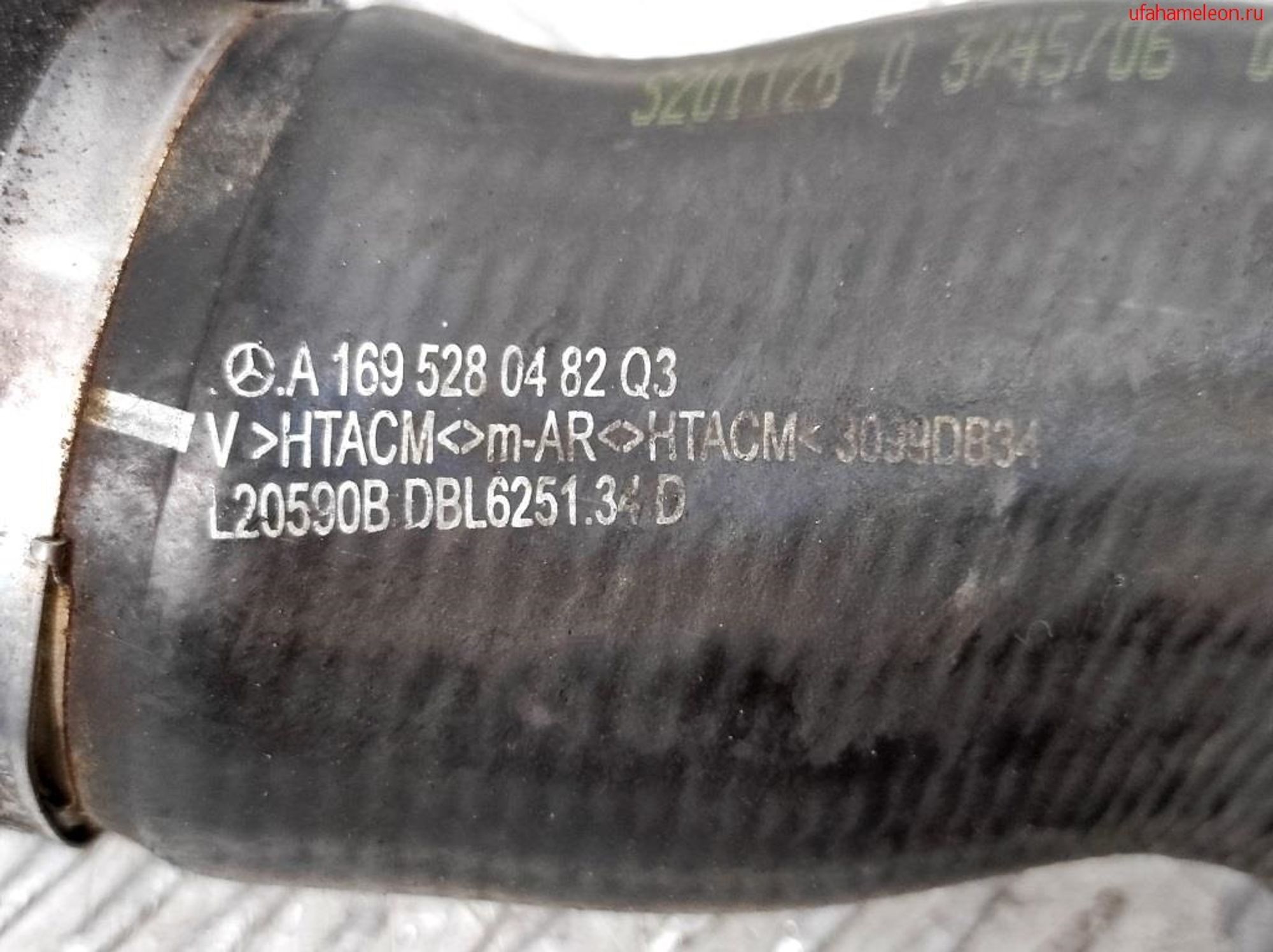 Патрубок интеркулера Mercedes Benz A140 A1695280482, 2000 рублей, Дубовое