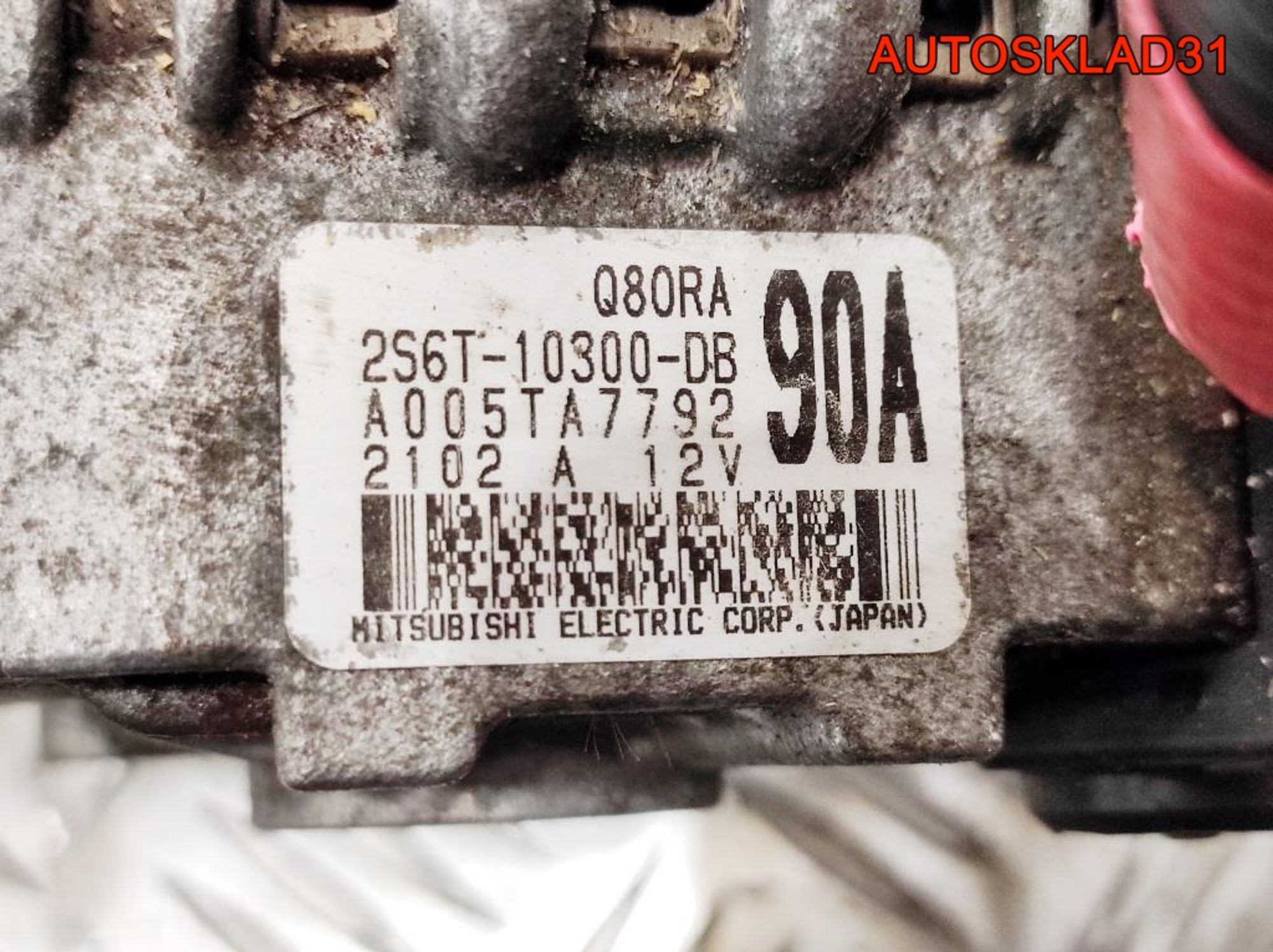 Генератор 90A Ford Fusion 1,4 FXJA 2S6T10300DB, 4100 рублей, Дубовое