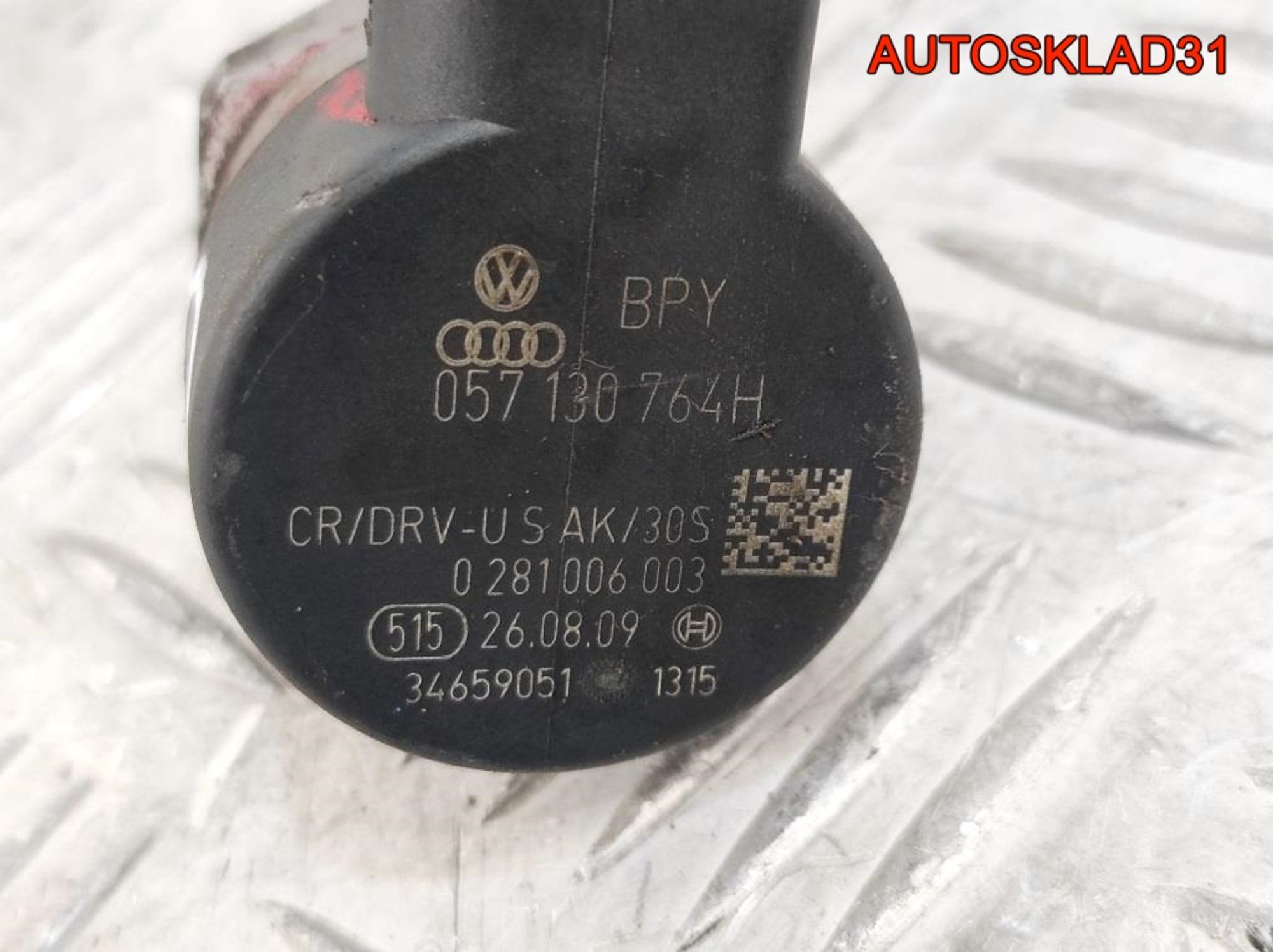 Датчик давления топлива VW Passat B6 057130764H, 7200 рублей, Дубовое