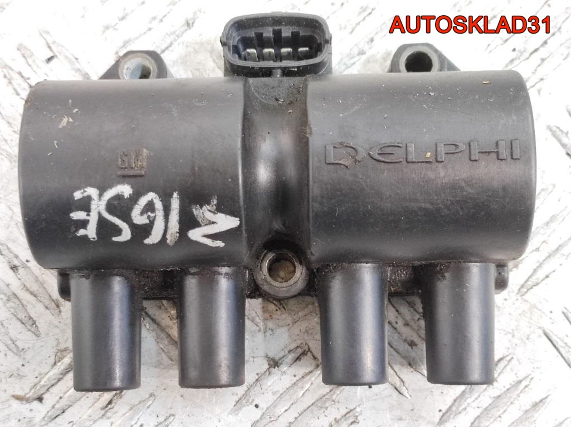 Катушка зажигания Opel Astra G 1,6 Z16SE 19005241, 1200 рублей, Дубовое