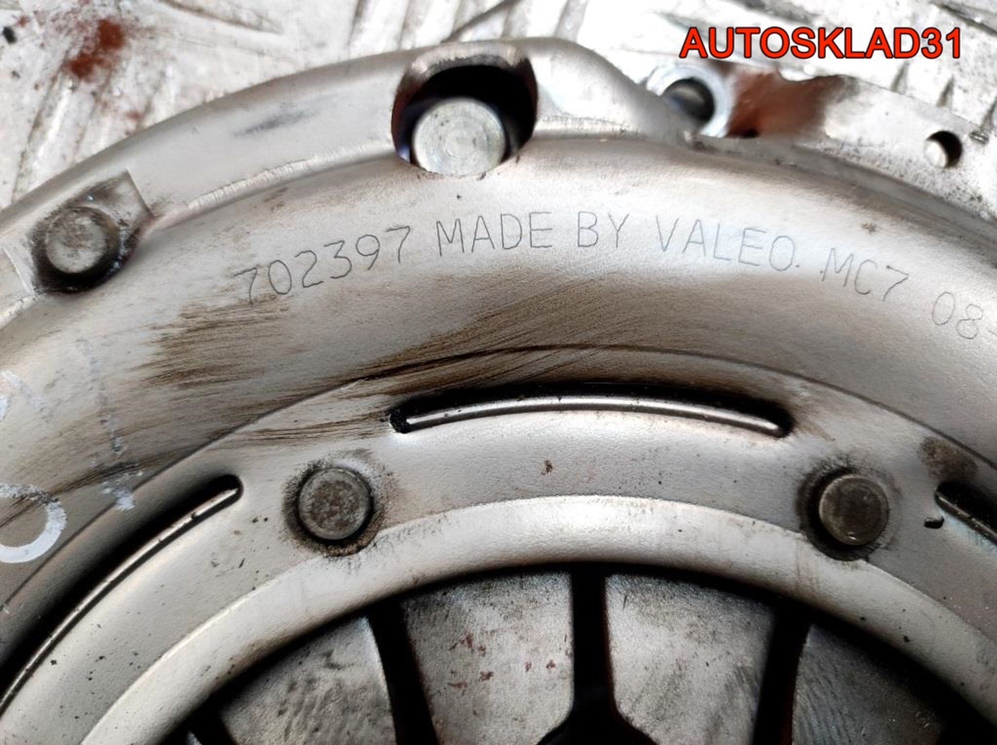 Комплект сцепления одномассовый Audi A6 C5 2,5 AKE C0703080, 25000 рублей, Дубовое