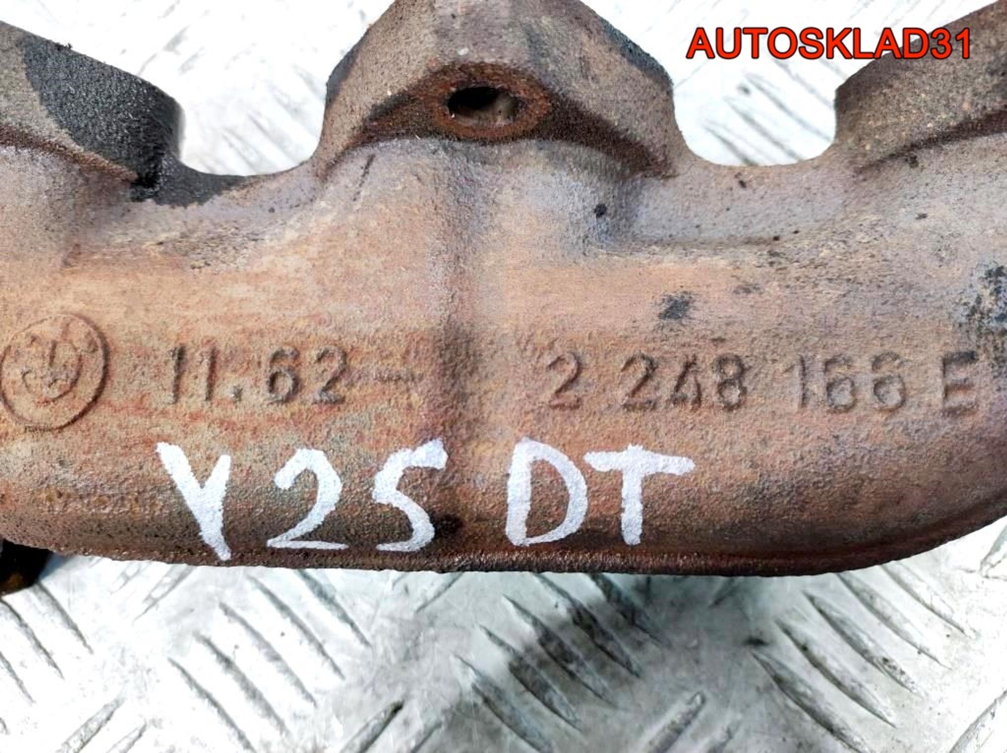 Коллектор выпускной Opel Omega B Y25DT 11622248166, 5400 рублей, Дубовое