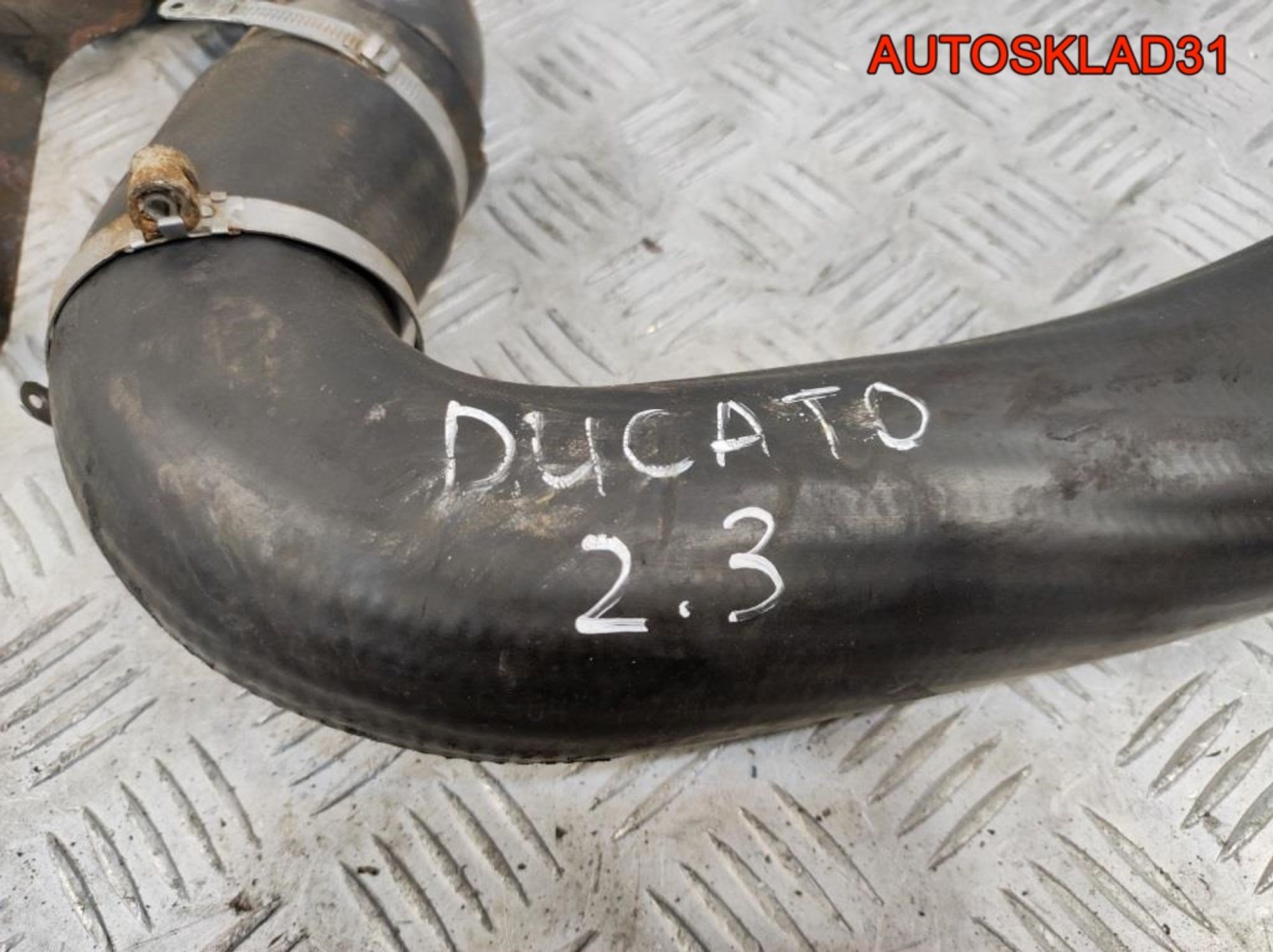 Патрубок интеркулера Fiat Ducato 2,3 JTD Дизель, 2100 рублей, Дубовое