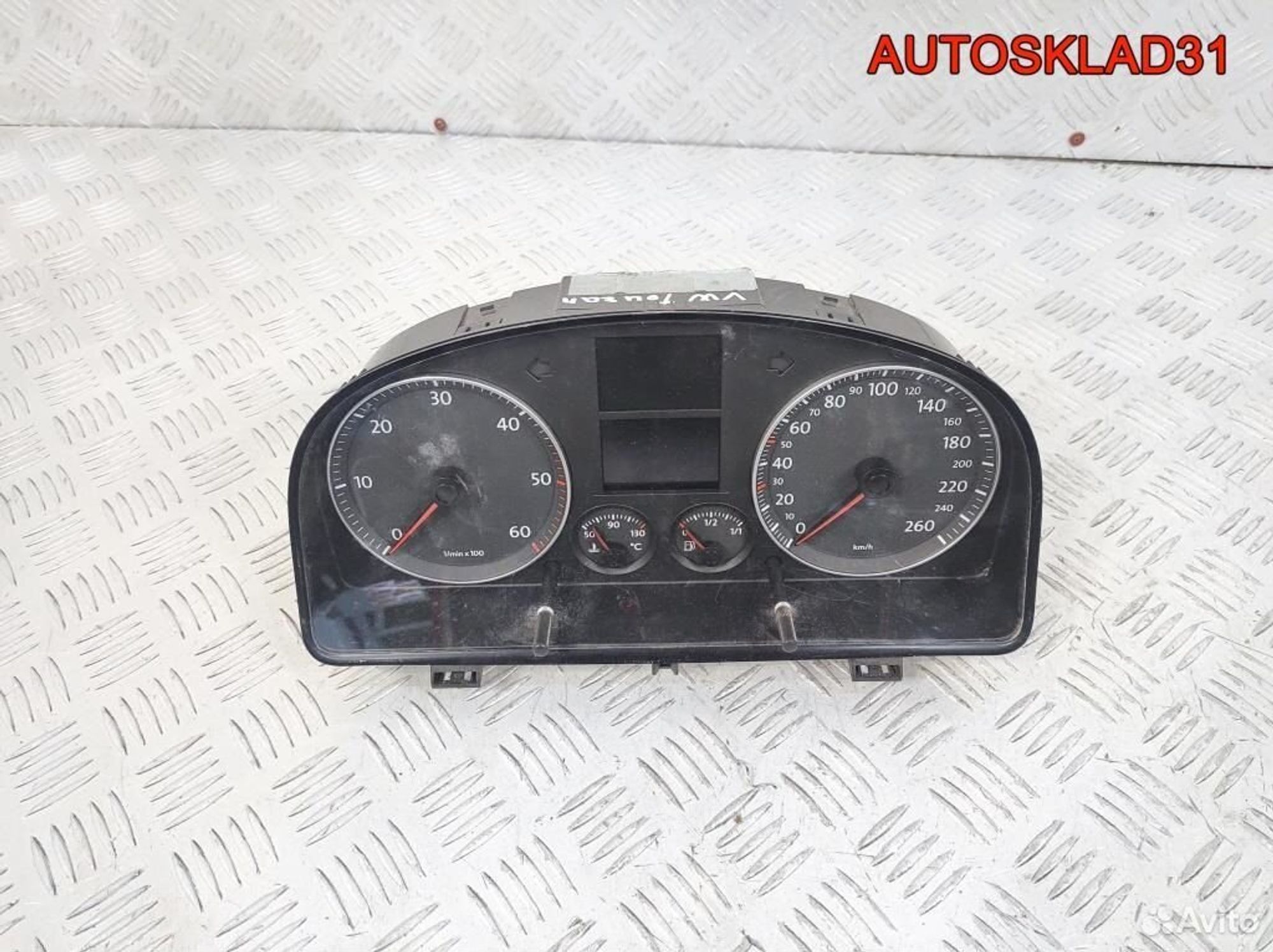 Панель приборов VW Touran 1T0920860G Дизель, 3600 рублей, Дубовое