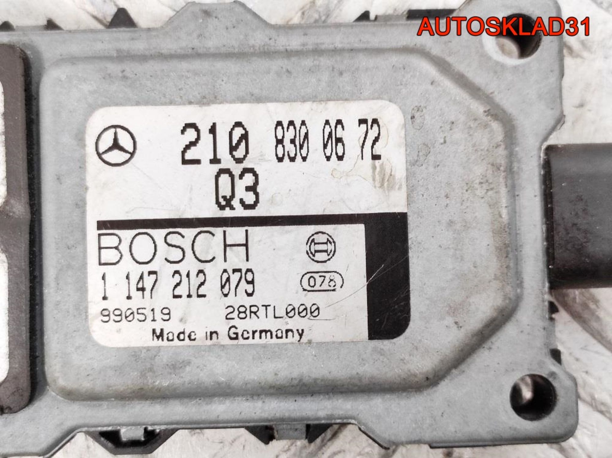 Датчик загрязнения воздуха Mercedes W210 A2108300672, 1000 рублей, Дубовое