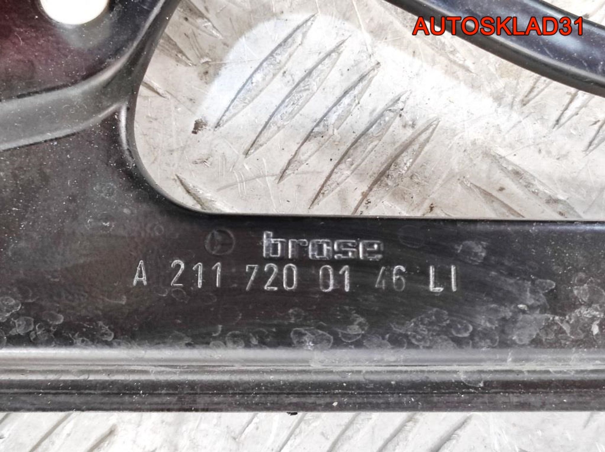 Стеклоподъемник передний левый Mercedes W211 A2117200146, 1800 рублей, Дубовое