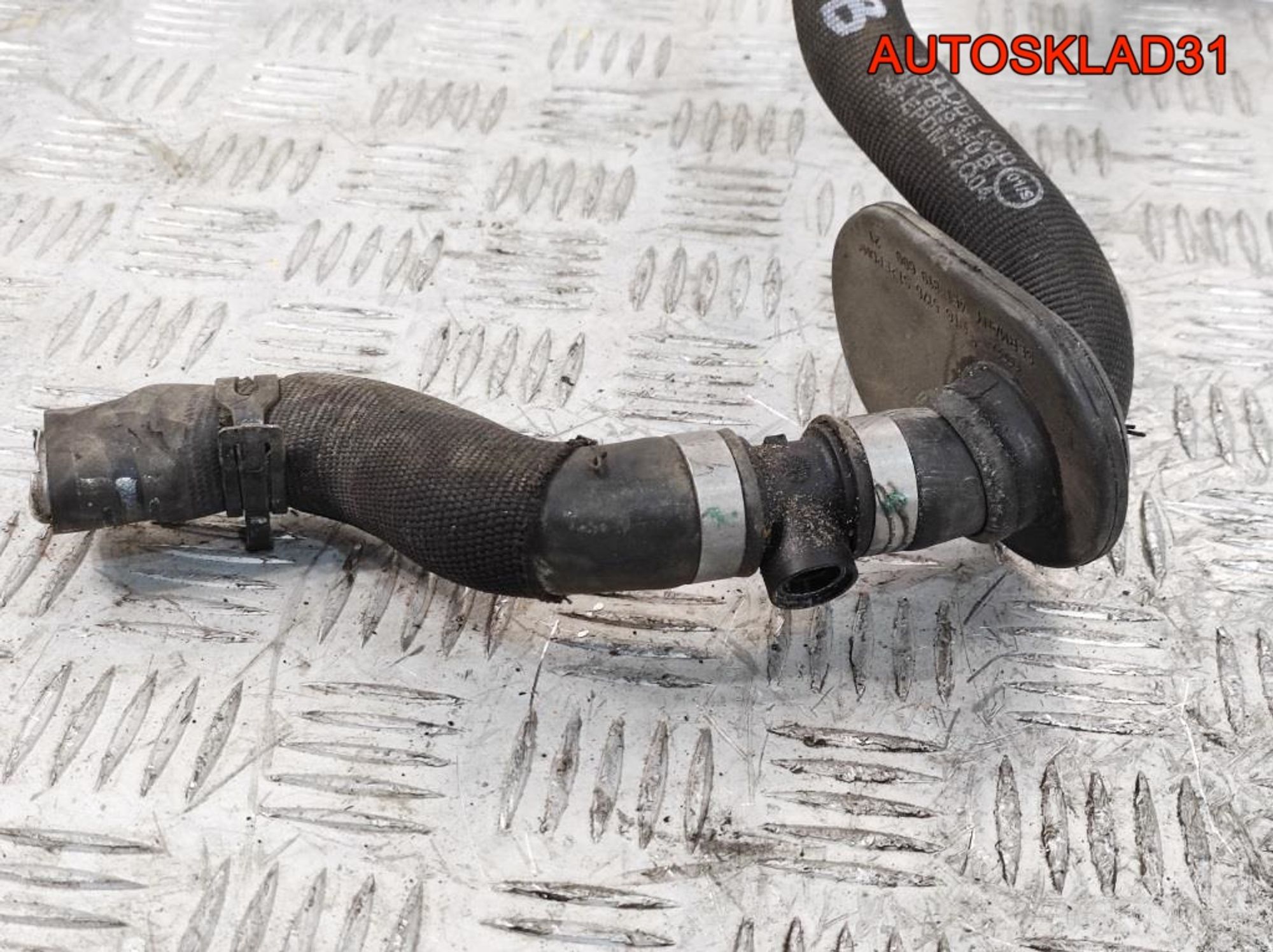 Патрубок системы охлаждения A6 C6 2.4 BDW 4F1819350B, 600 рублей, Дубовое