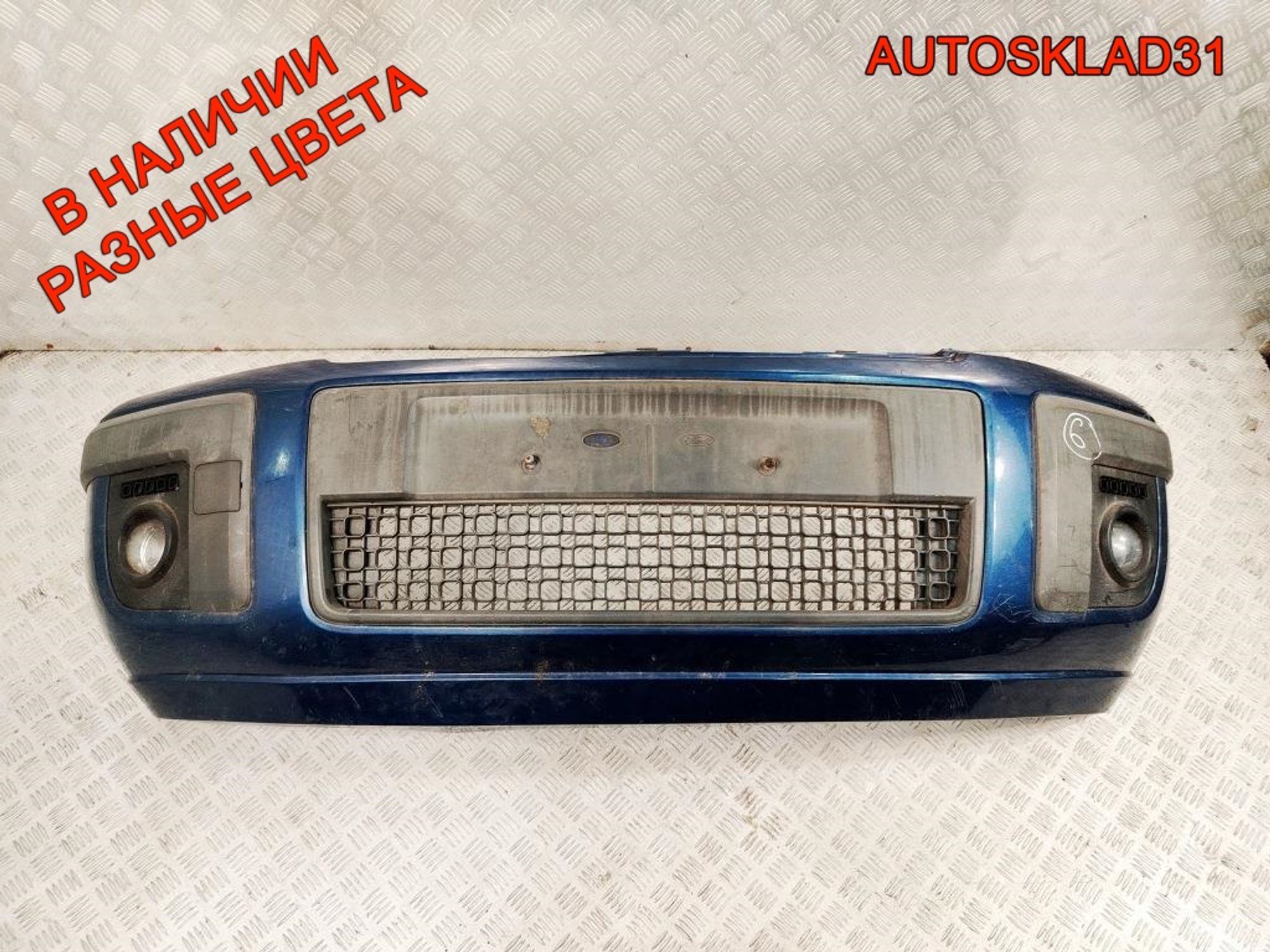 Бампер передний Ford Fusion 6N1117K819A Рестайлинг, 35000 рублей, Дубовое