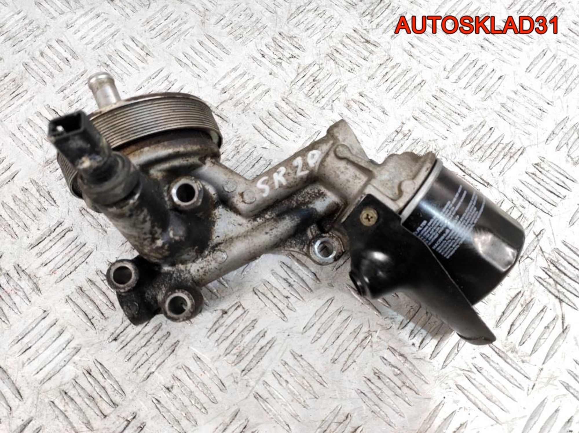 Корпус масляного фильтра Nissan Primera P11 2,0 R20DE, 1000 рублей, Дубовое