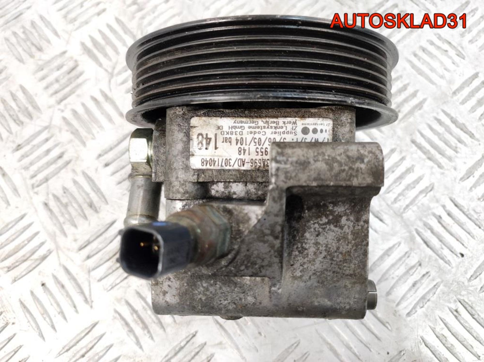 Насос ГУР Ford Focus 2 1,6 4M513A696AD Бензин, 7000 рублей, Дубовое