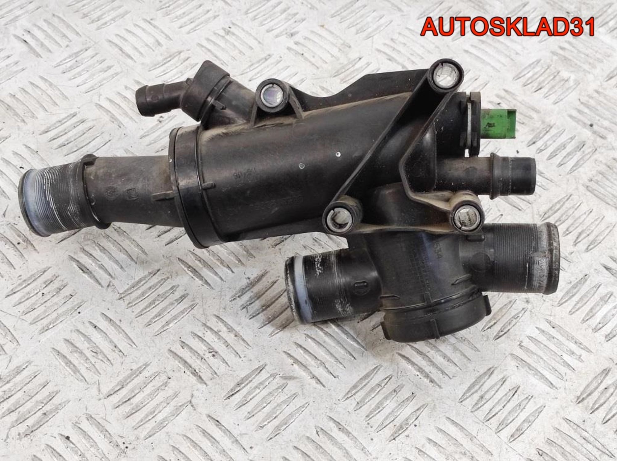 Корпус термостата Citroen C5 2.0 HDI 9656182980, 2000 рублей, Дубовое